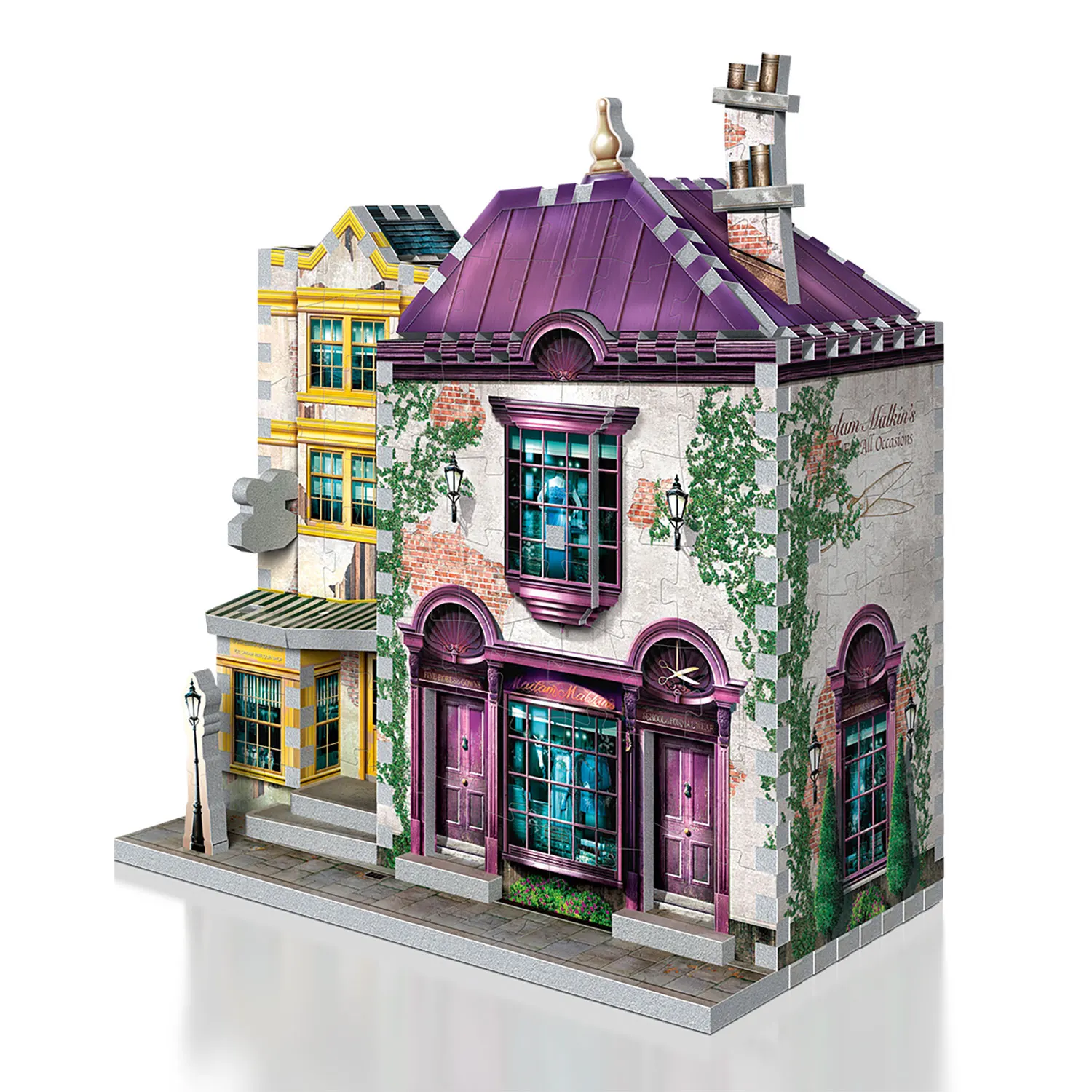 Madam Malkins Anzüge & Florean Fortescue’s Eissalon 290 pcs. 3D Puzzle-Wrebbit-3D Puzzles