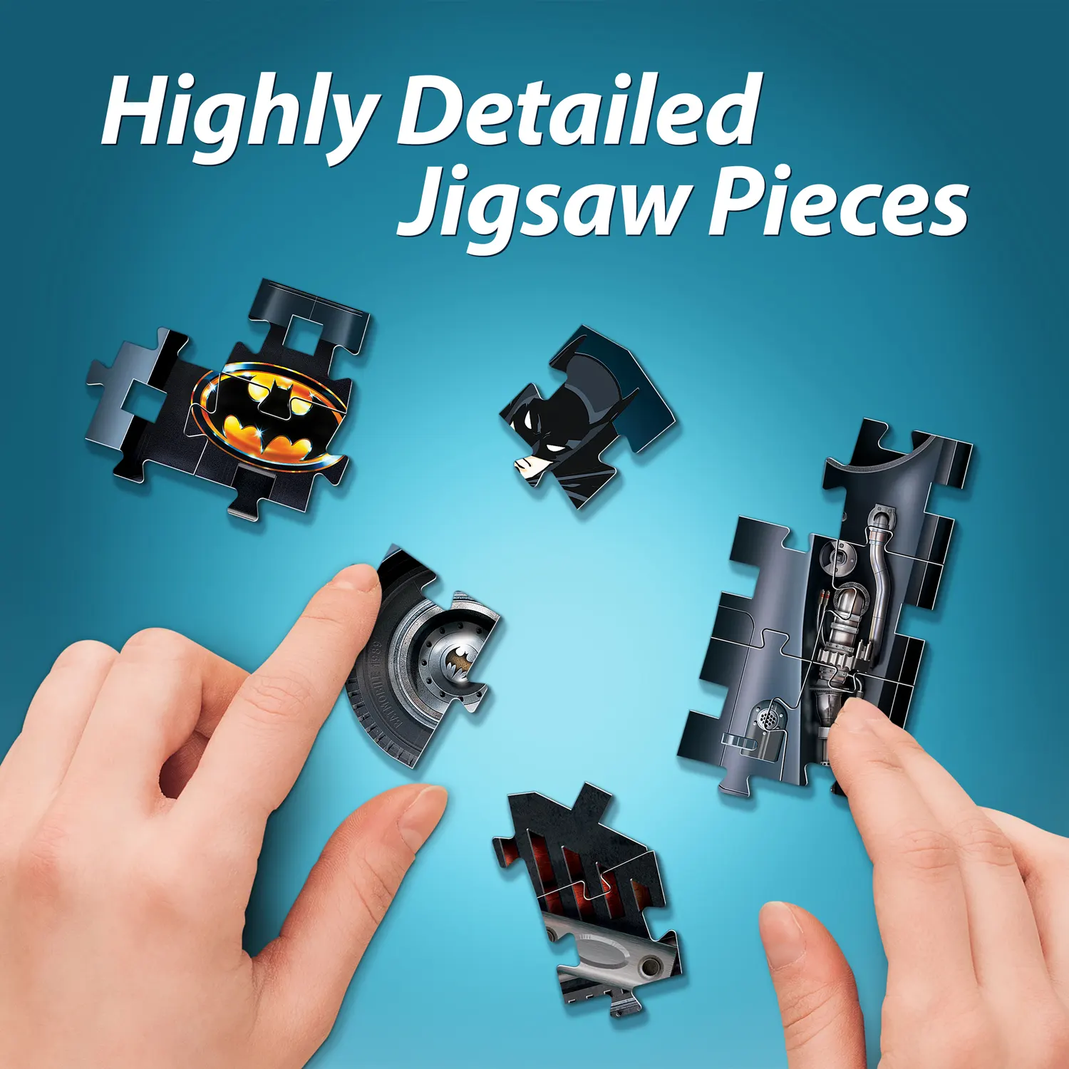 Batmobil 255 pcs. 3D Puzzle-Wrebbit-3D Puzzles