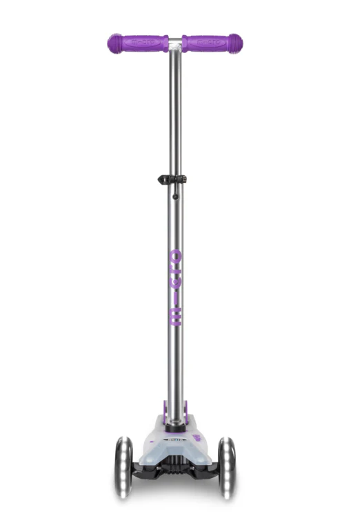 Maxi Micro deluxe flux LED purple-Micro-Mobility Systems