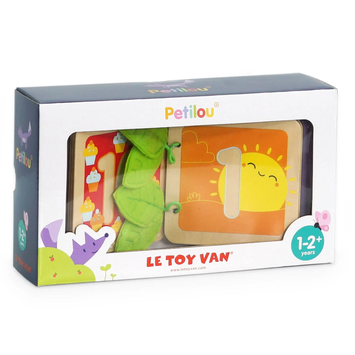 Holzbuch - Zahlen lernen 1 bis 10 / 123 Numbers Wooden Book-Le Toy Van (LTV)