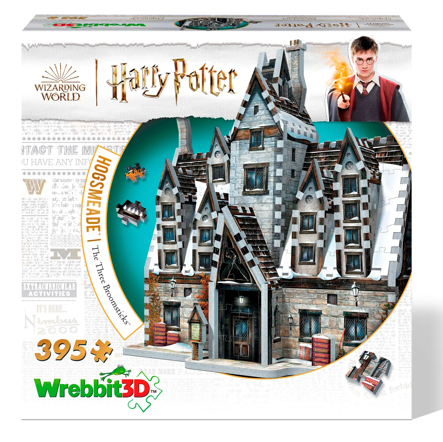 Hogsmeade Gasthaus Die drei Besen Harry Potter /The three broomstic  395 pcs.-Wrebbit-3D Puzzles