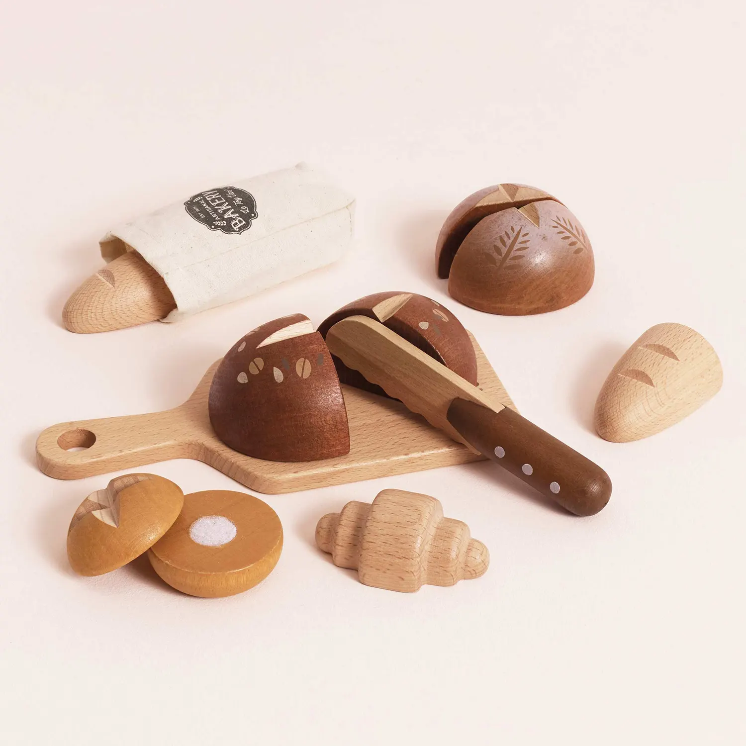 Bread, Loaf and Knife Set / Brotlaib und Messer Set-Le Toy Van (LTV)