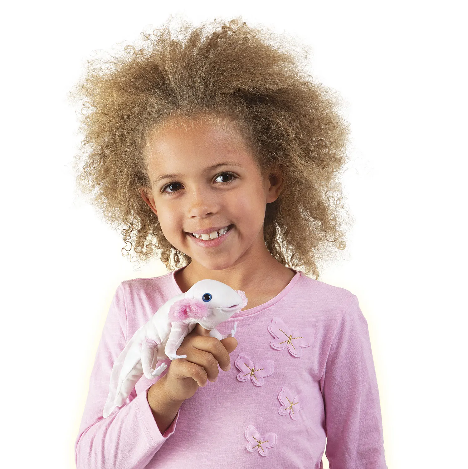 mexikanischer Schwanzlurch / Axolotl-Folkmanis® Puppets