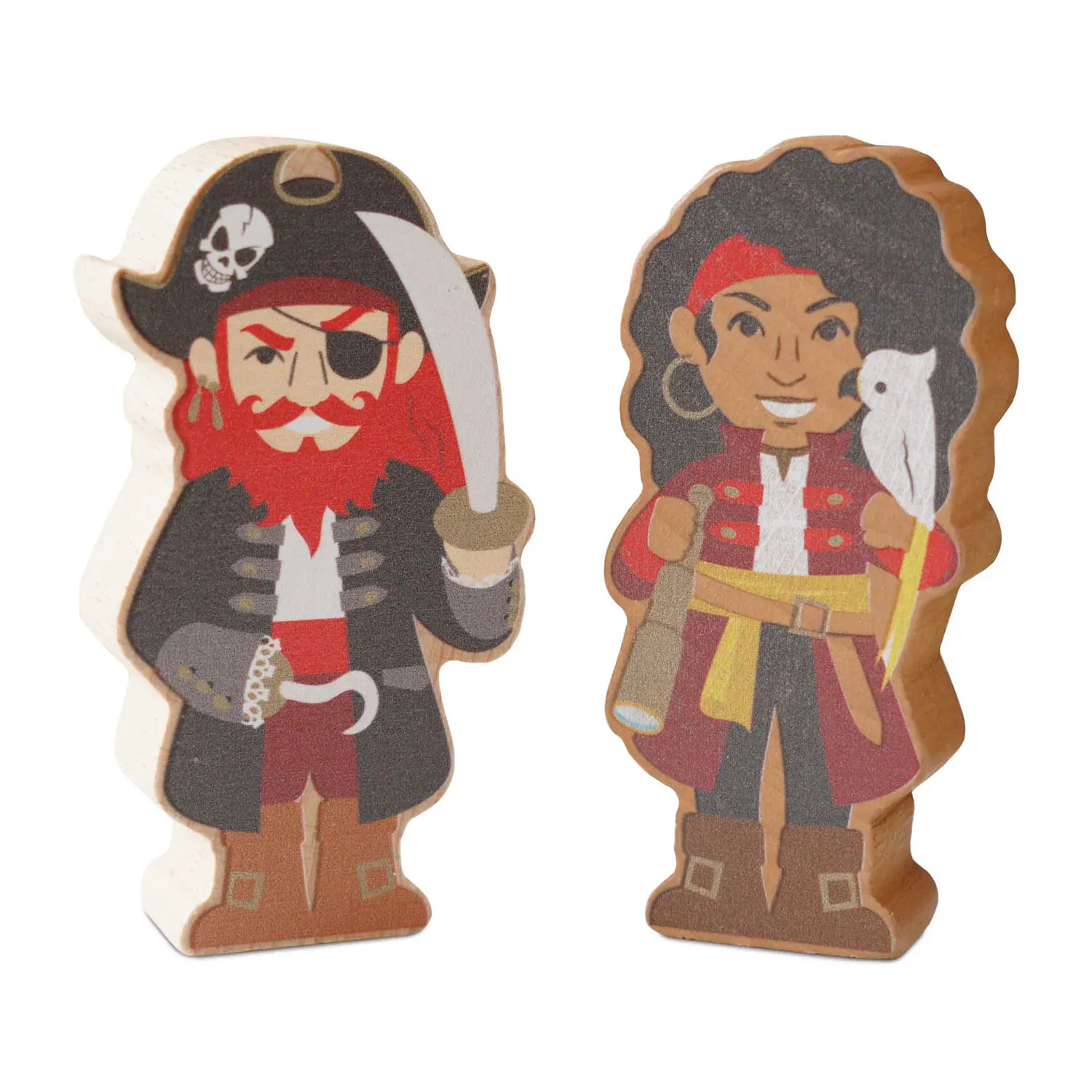 Barbarossa Piratenschiff & Figuren / Barbarossa Pirate Ship & Characters-Le Toy Van (LTV)