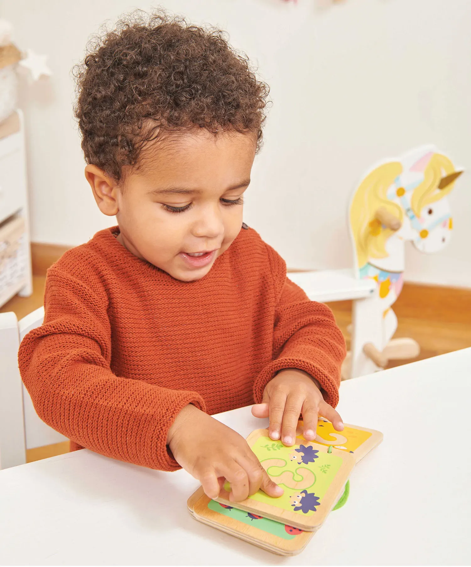 Holzbuch - Zahlen lernen 1 bis 10 / 123 Numbers Wooden Book-Le Toy Van (LTV)