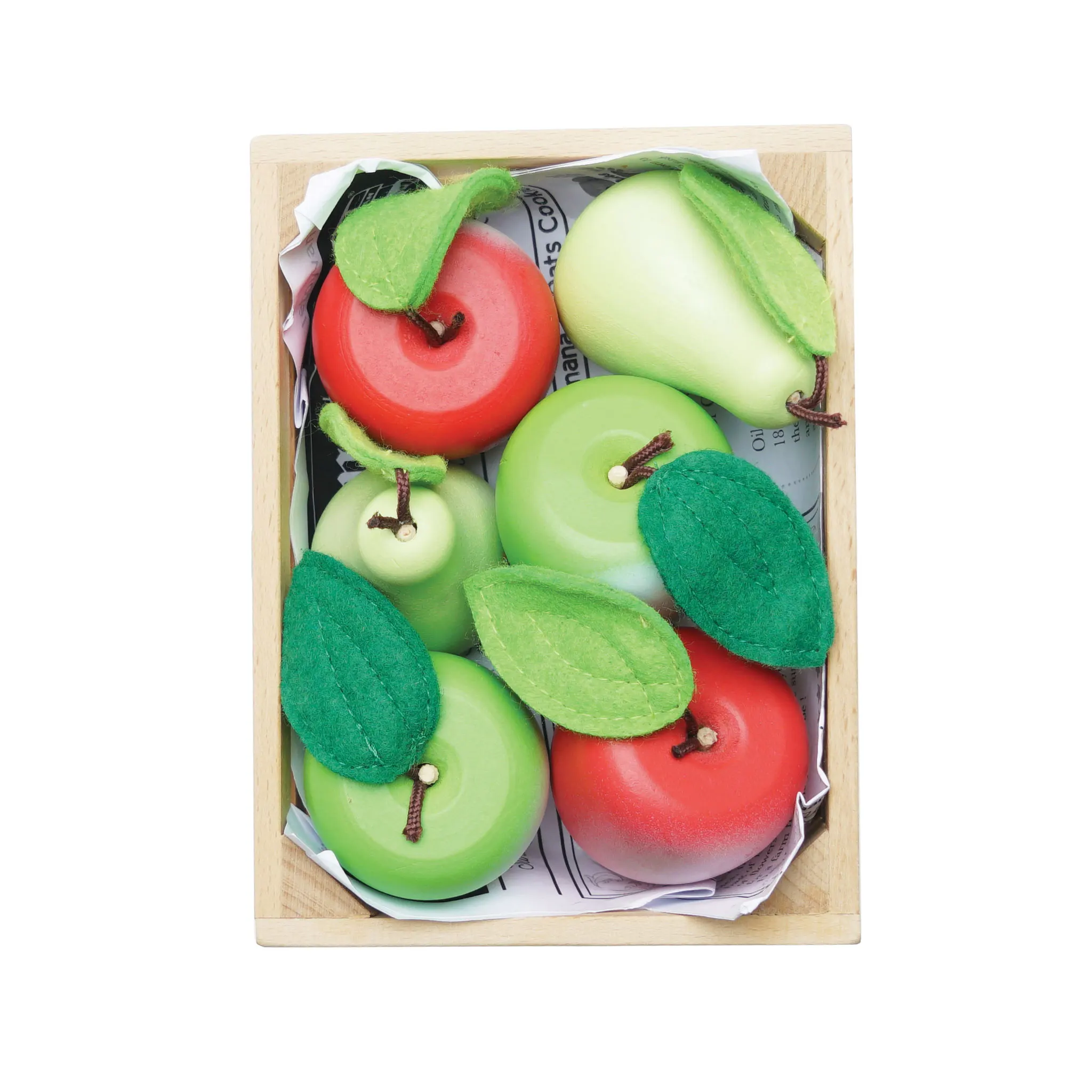 Äpfel & Birnen Marktkiste / Orchard Fruits Wooden Market Crate - 2022-Le Toy Van (LTV)
