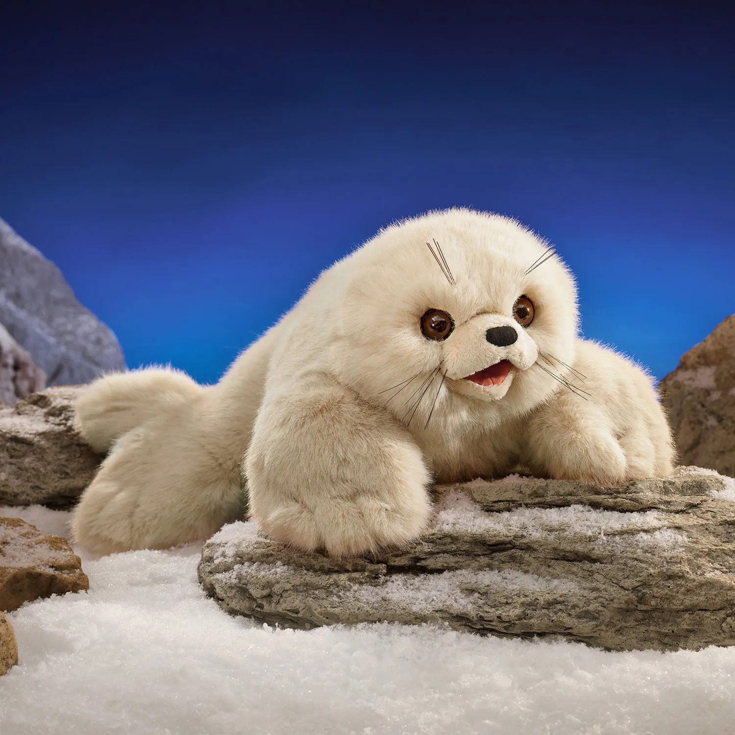 Harp Seal Pup / Robbenbaby-Folkmanis® Handpuppen