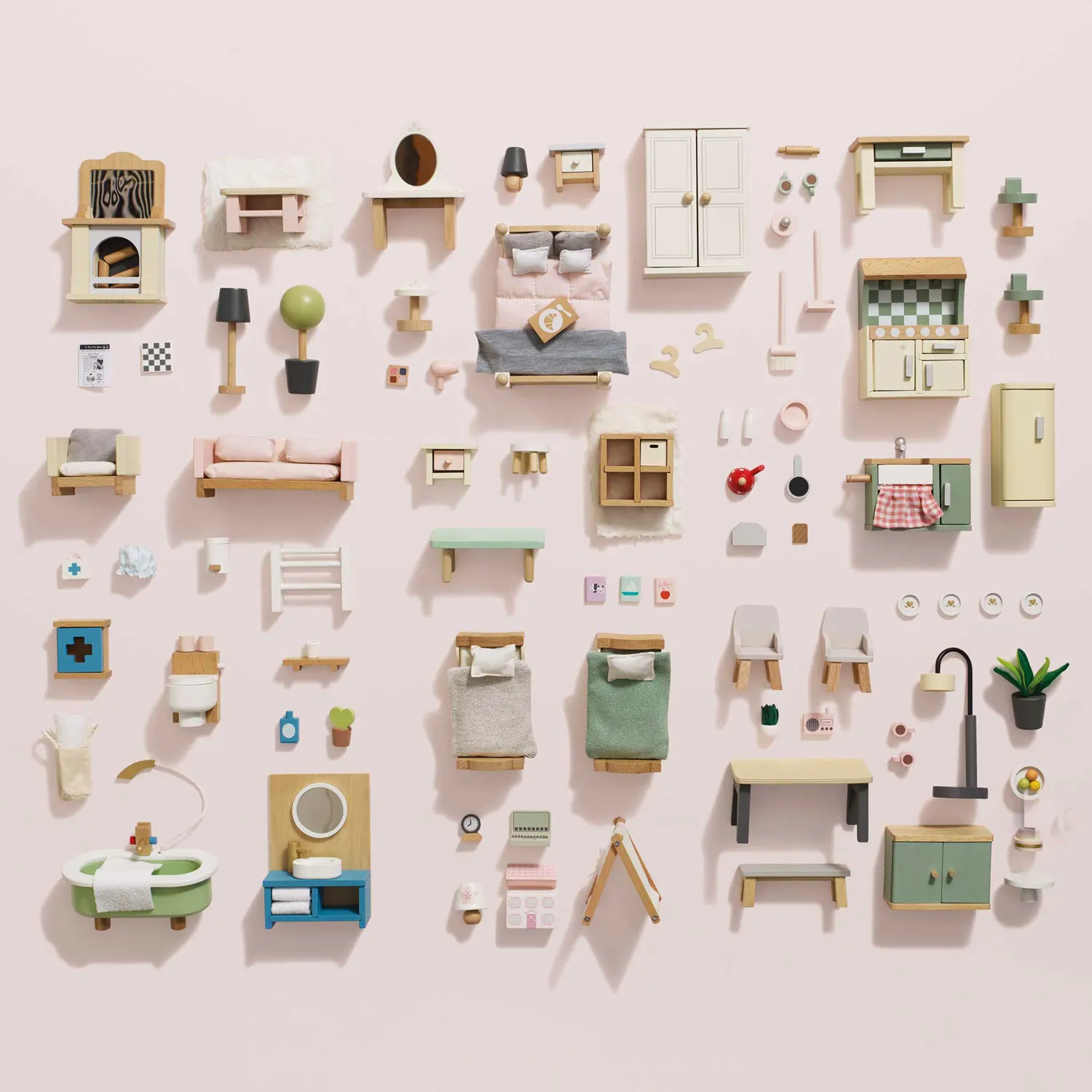 Deluxe Dolls House Furniture Set-Le Toy Van (LTV)