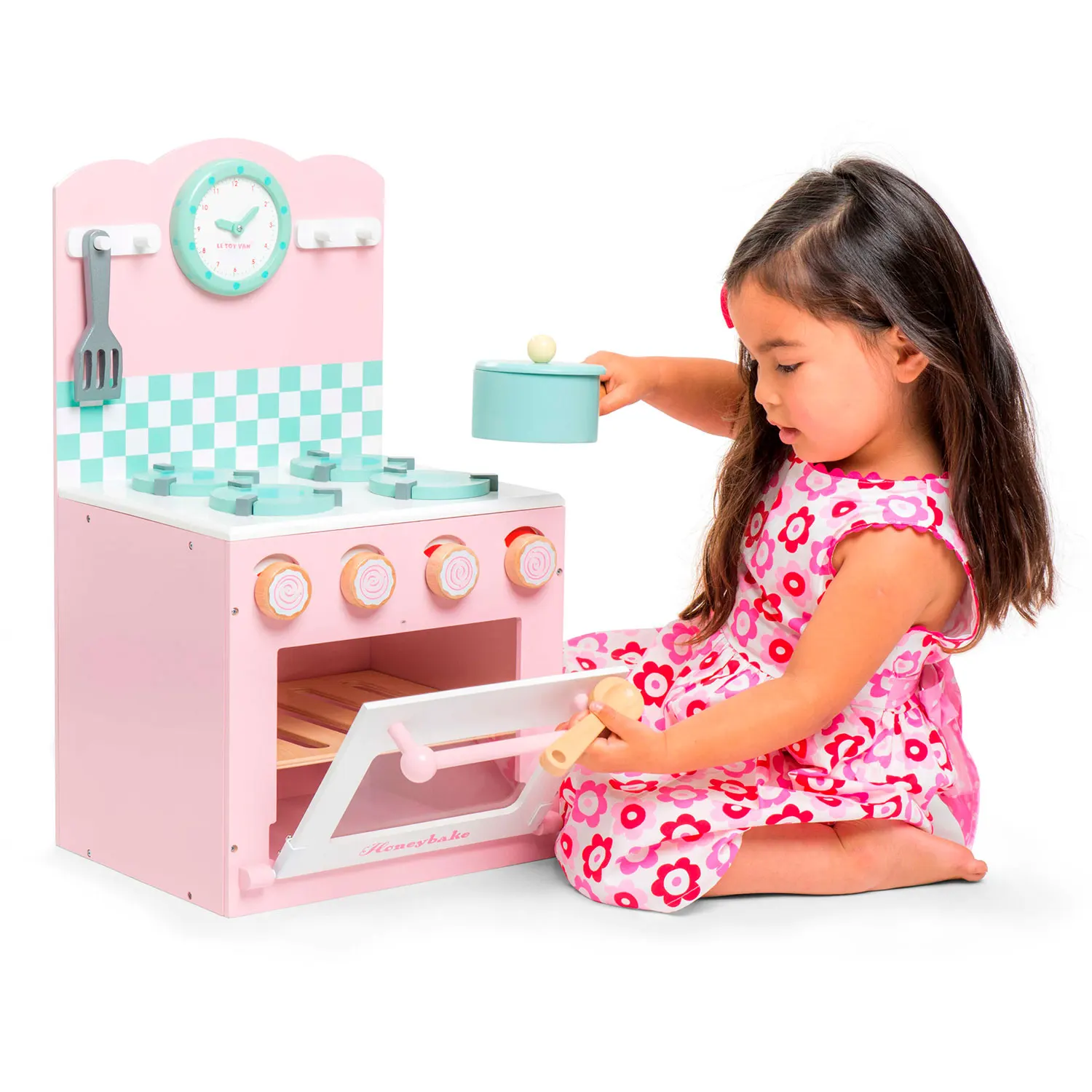 Backofen und Kochfeld Pink / Pink Oven & Hob Pink-Le Toy Van (LTV)