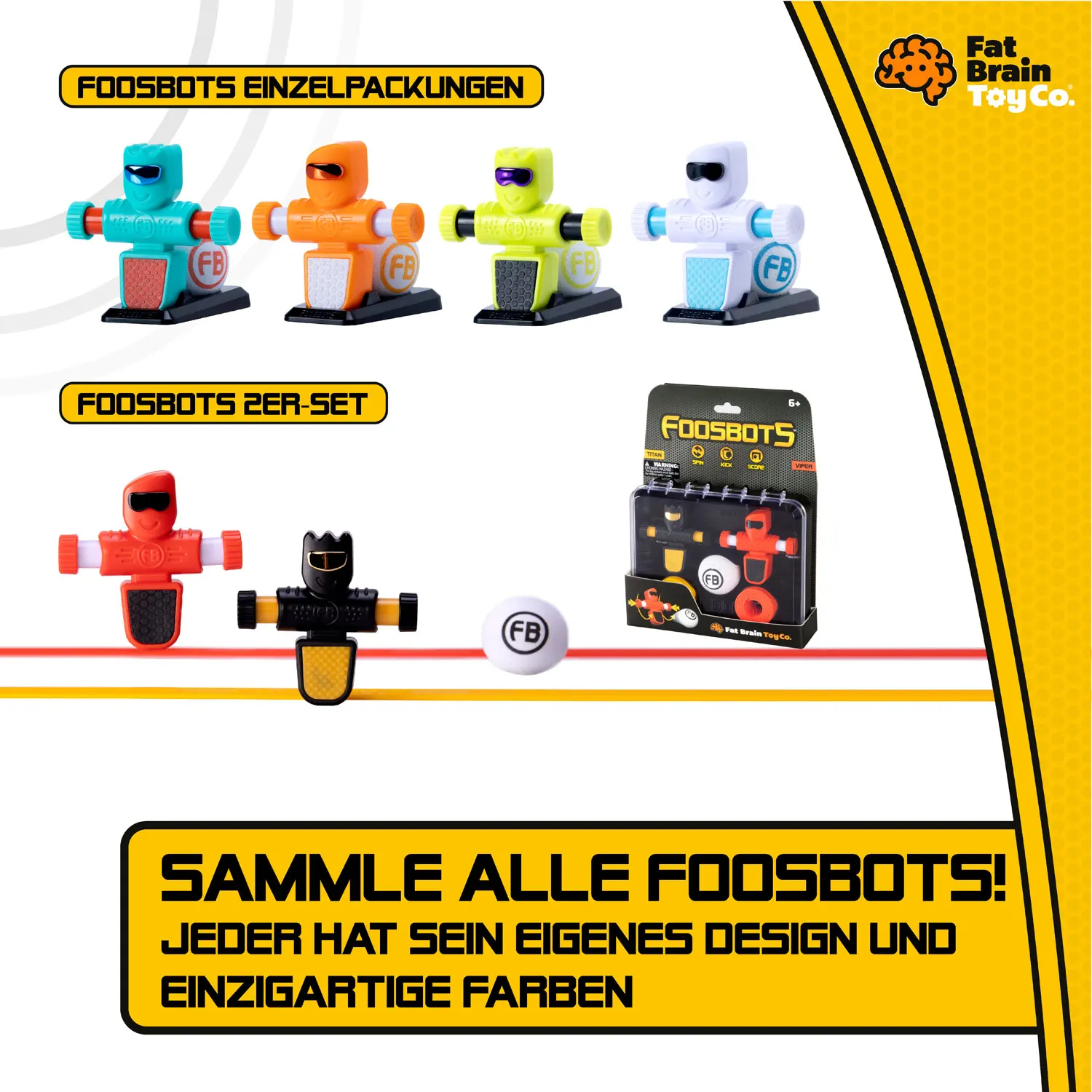 Foosbots 2er Pack-TOMY