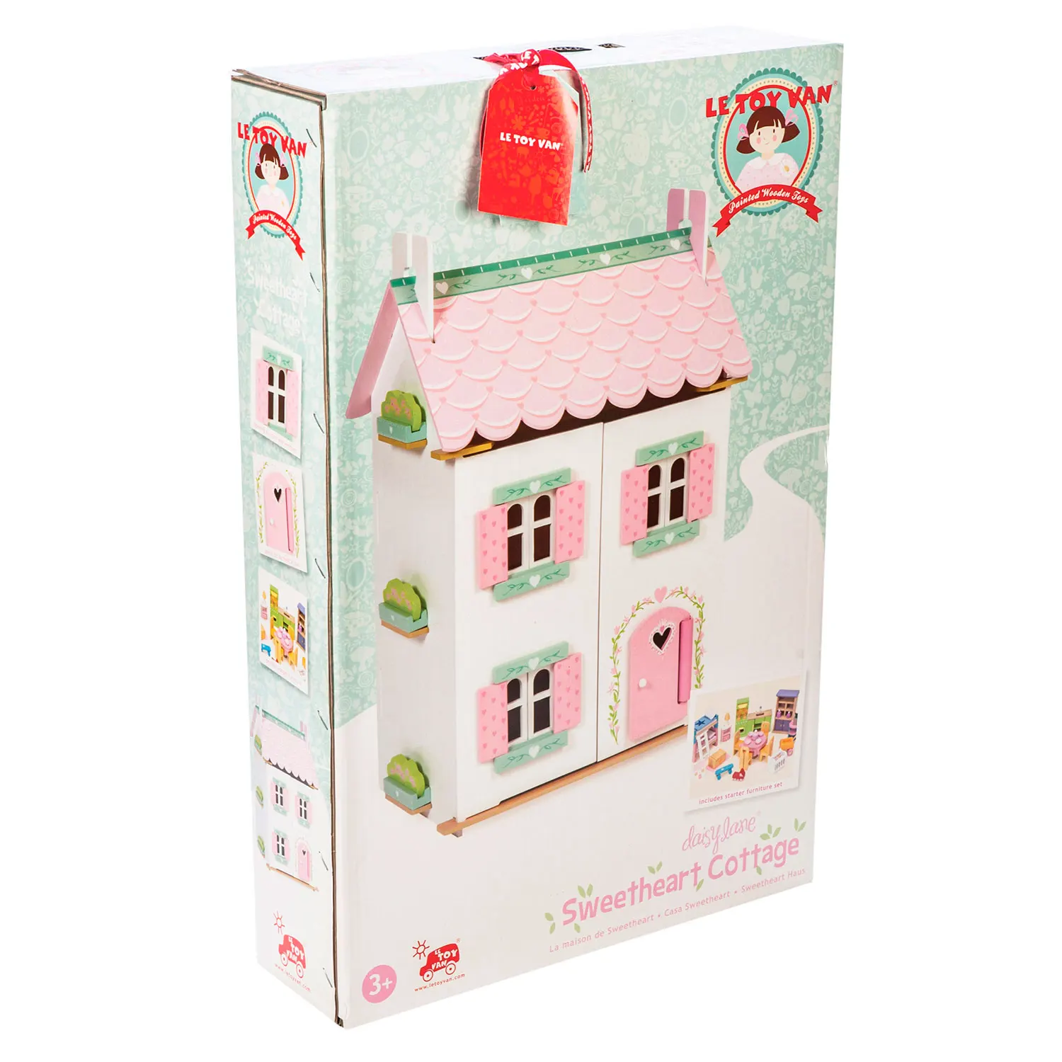 Sweetheart Häuschen (mit Möbeln) / Sweetheart Cottage (inclusive Furniture)-Le Toy Van (LTV)