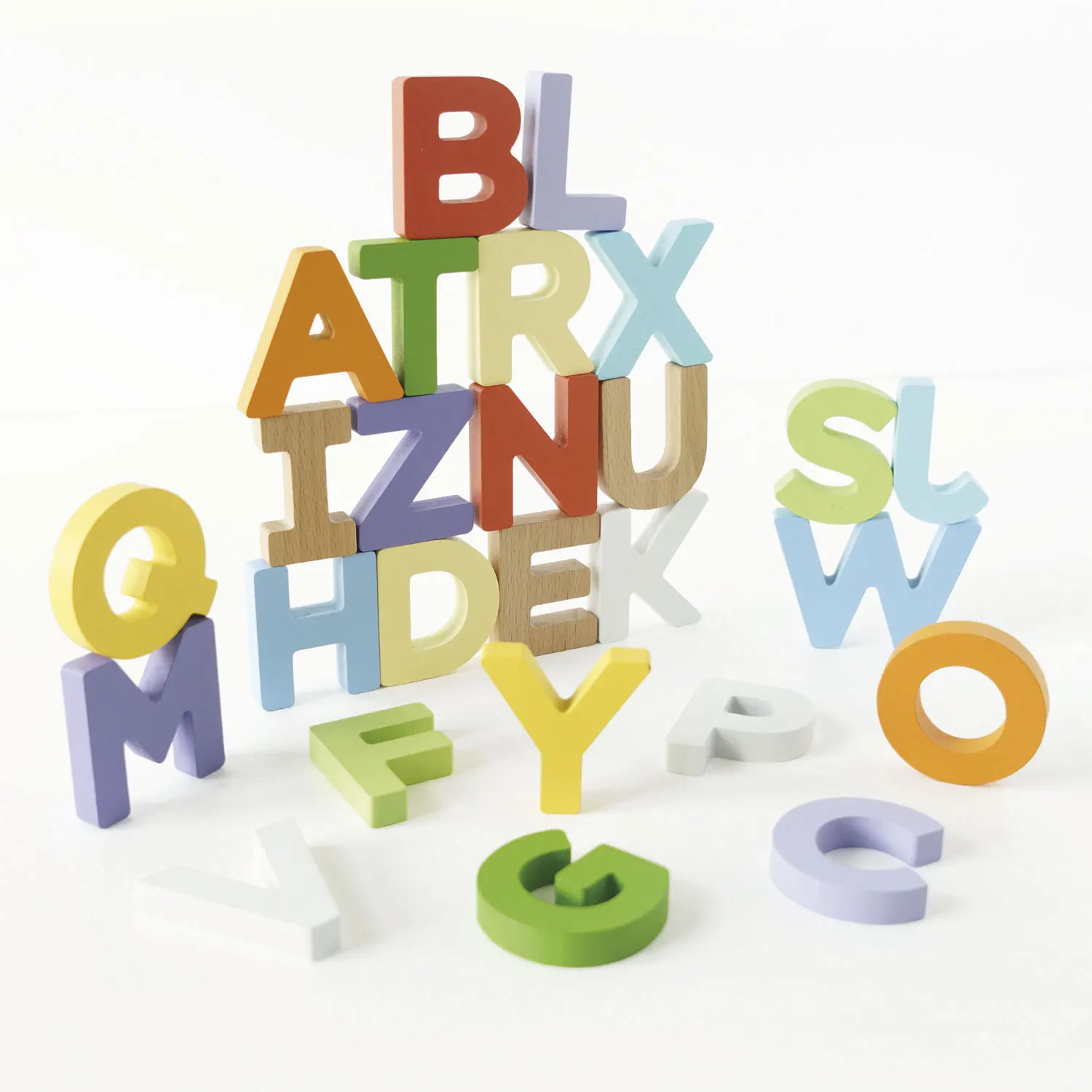 Buchstaben im Beutel / Wooden Alphabet Set & Bag-Le Toy Van (LTV)