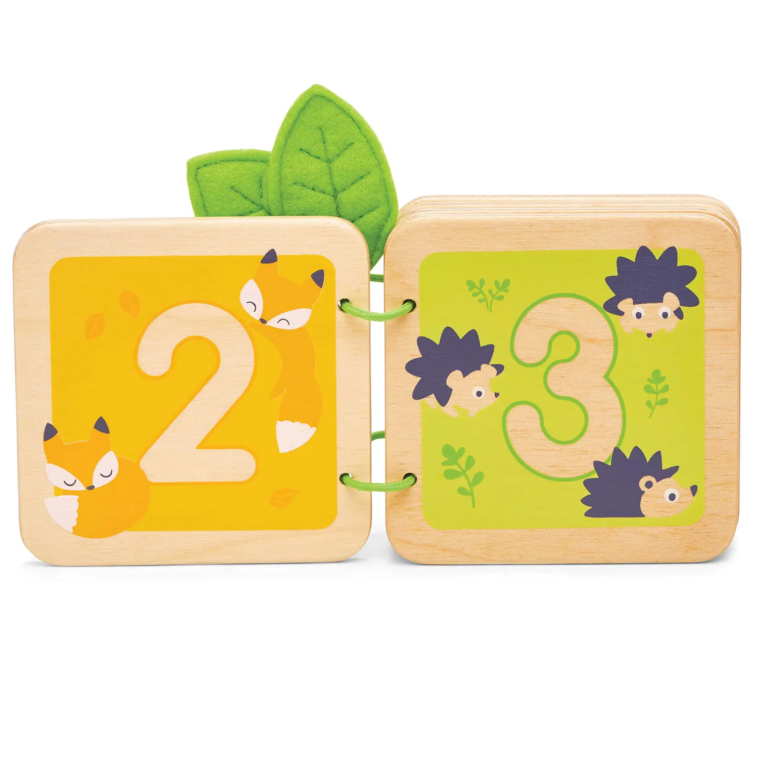 Holzbuch - Zahlen lernen 1 bis 10 / 123 Numbers Wooden Book-Le Toy Van (LTV)