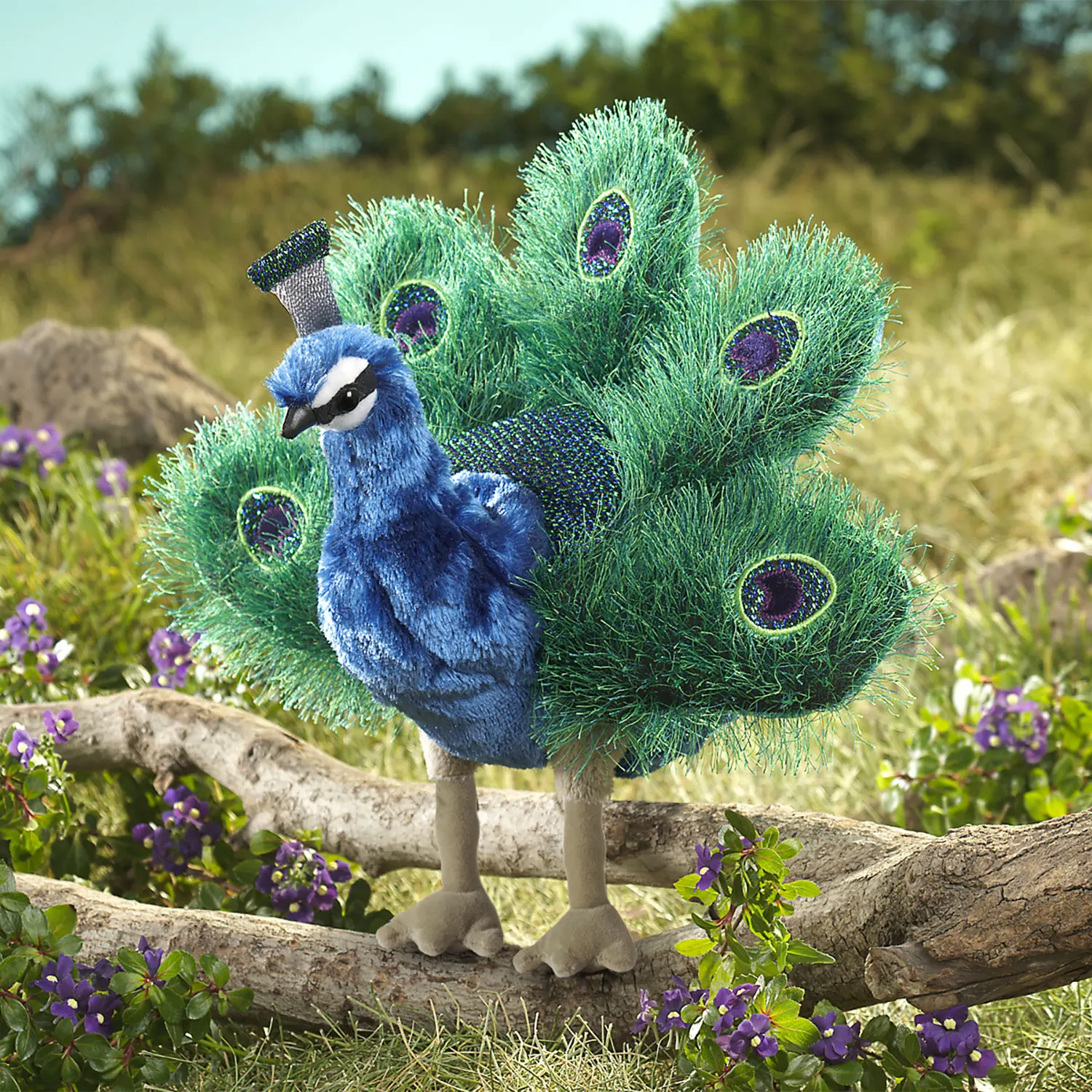 Kleiner Pfau / Small Peacock-Folkmanis® Puppets