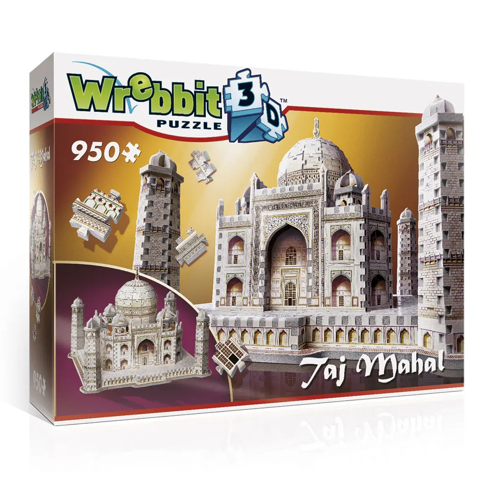 Taj Mahal / 3D-Puzzle-Wrebbit-3D Puzzles