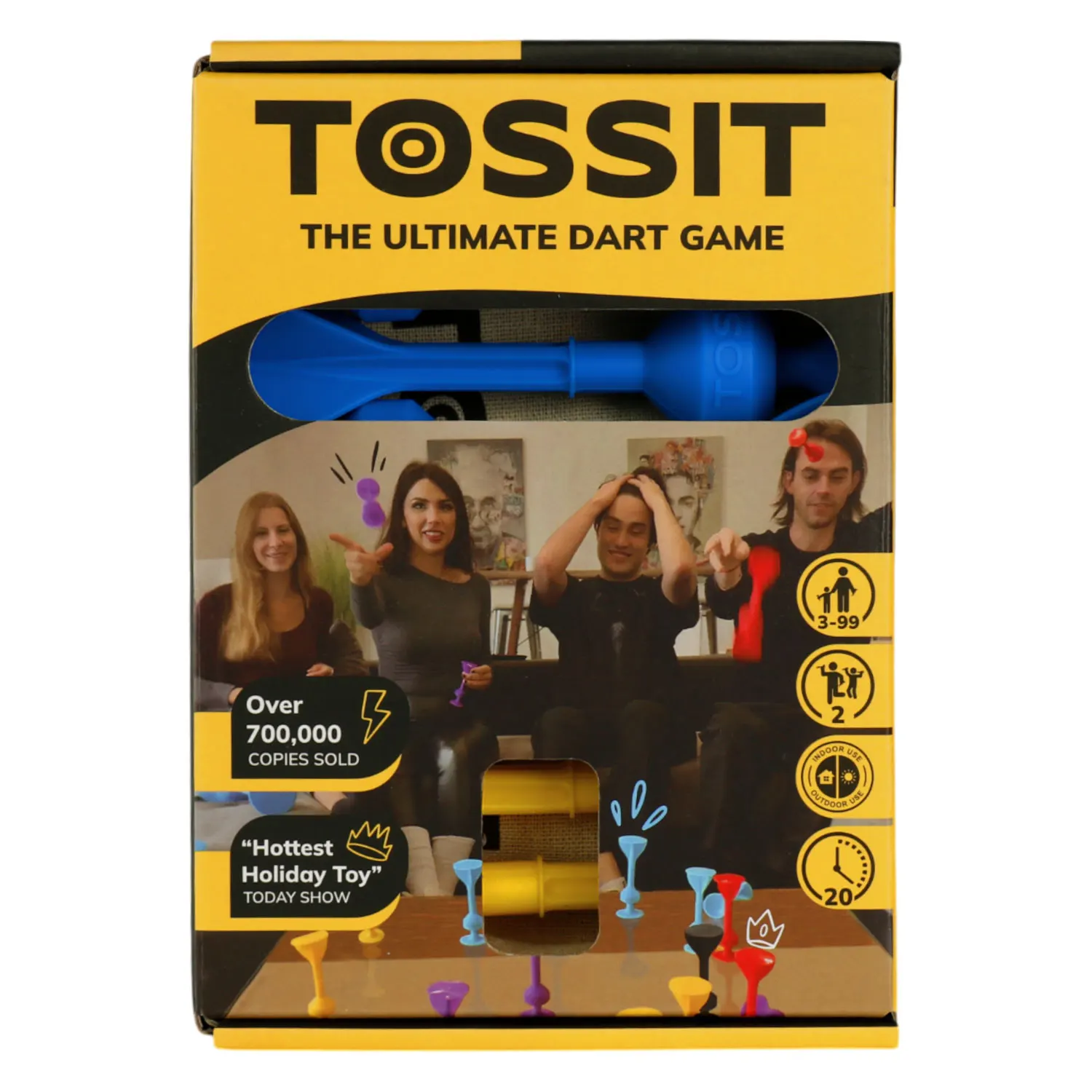 TOSSIT ORIGINAL STARTER PACK gelb / dunkelblau-TOSSIT®