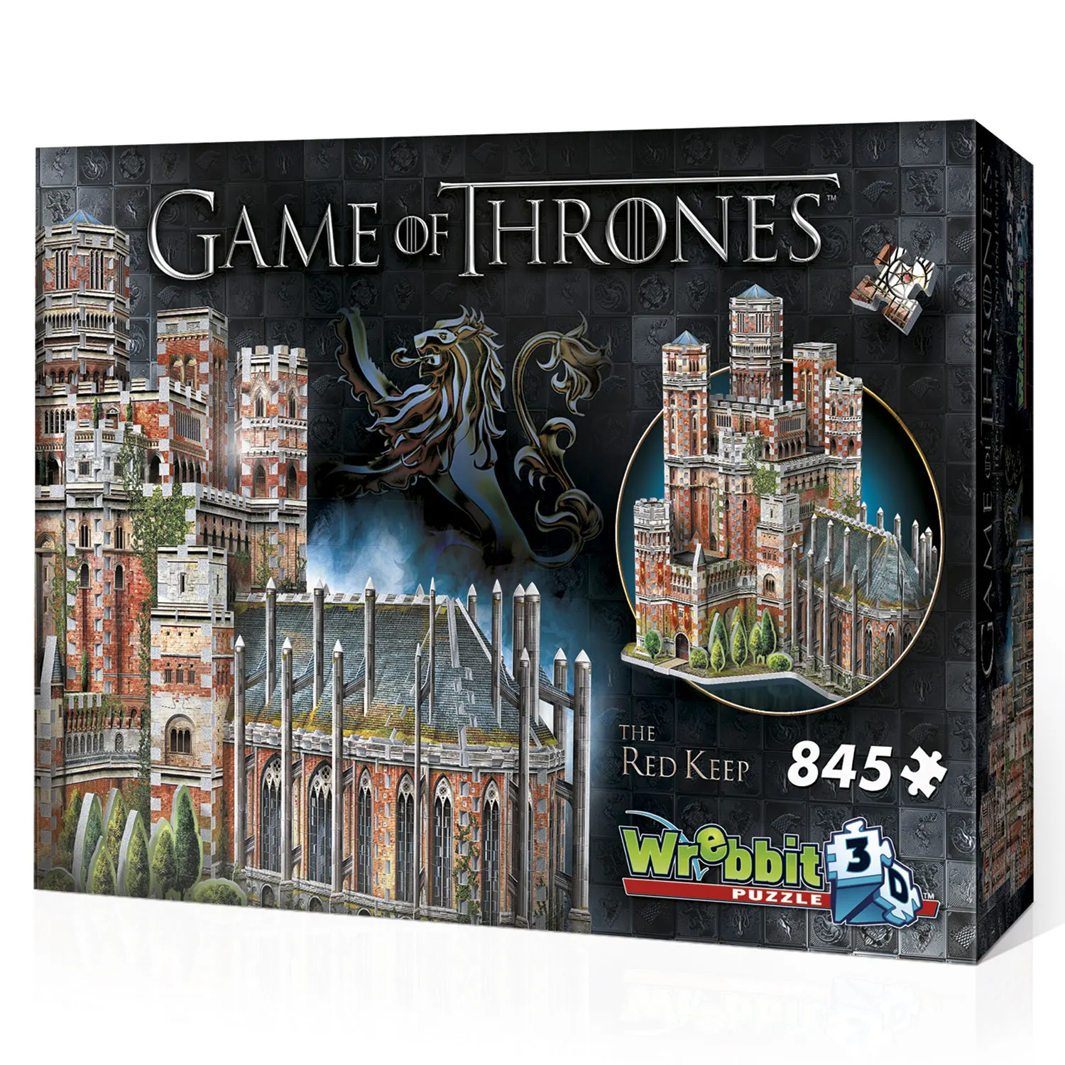 Roter Bergfried / The Red Keep - Game of Thrones-Wrebbit-3D Puzzles