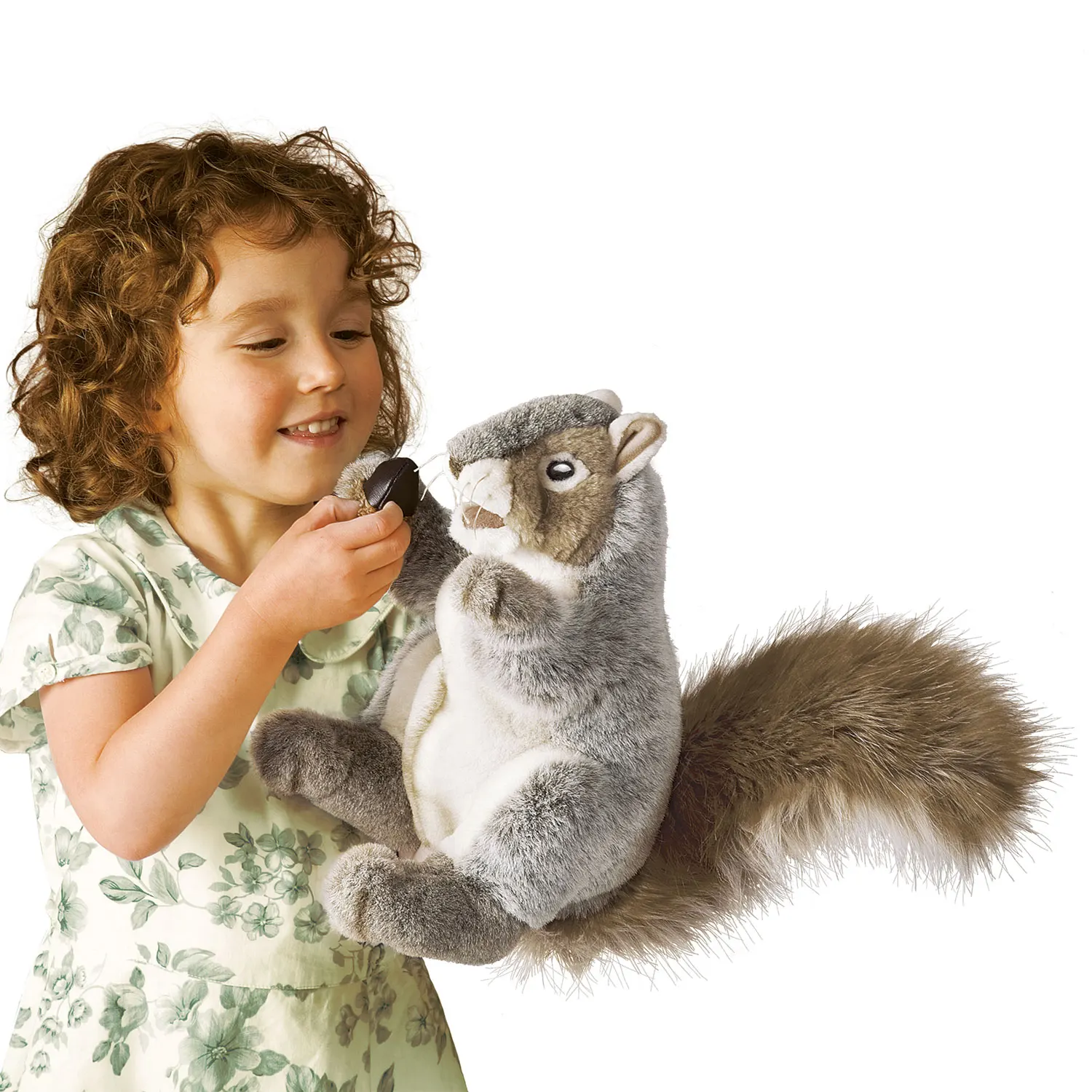 Graues Eichhörnchen / Grey Squirrel-Folkmanis® Puppets