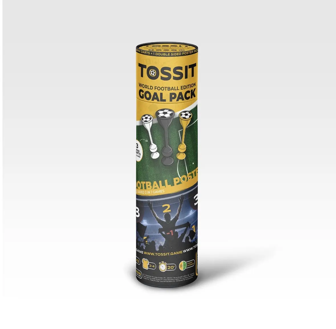TOSSIT World Footbal GOAL PACK - TUBE