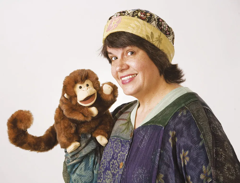 Braunes Äffchen / Monkey-Folkmanis® Puppets