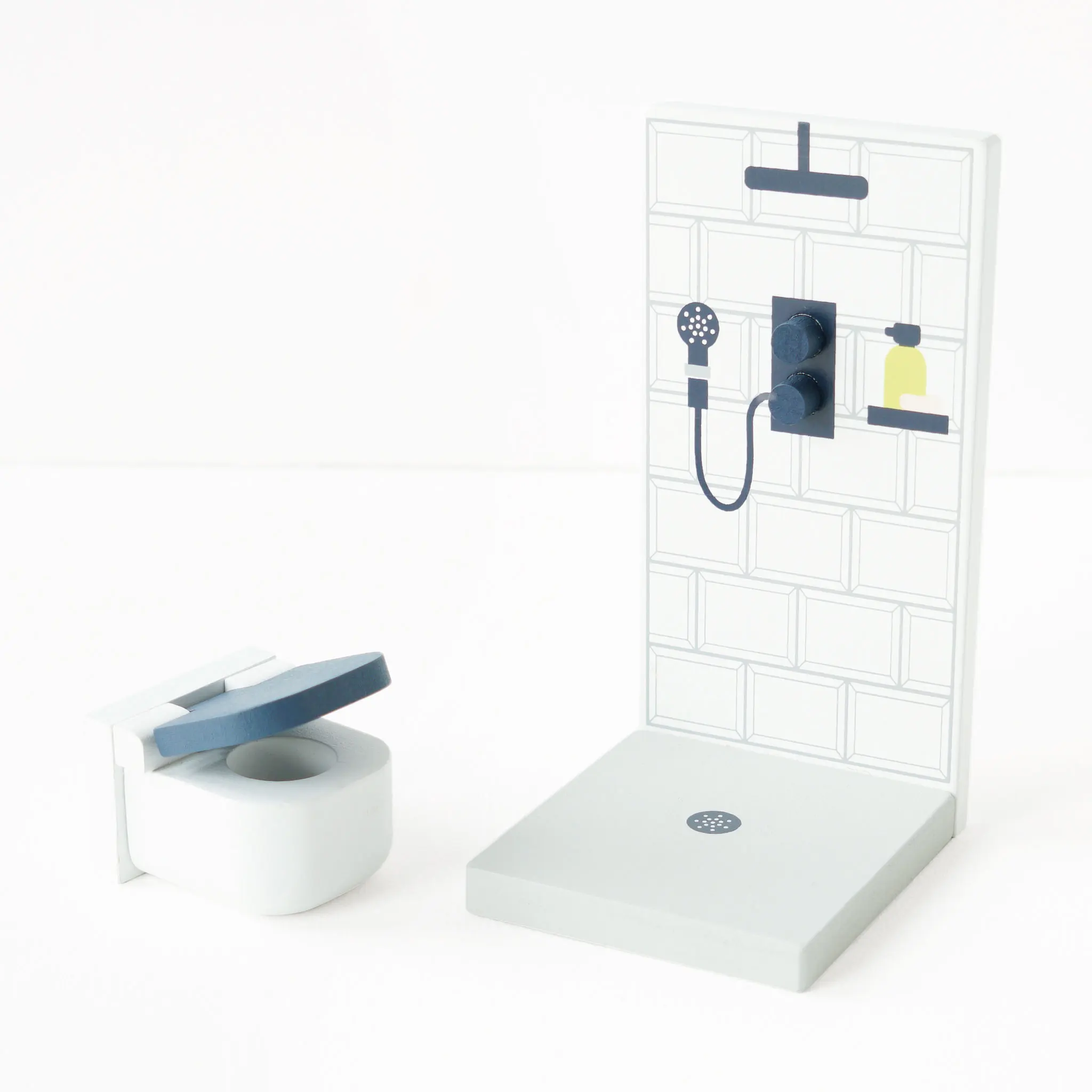 Starter Set Puppenhausmöbel/Complete DollsHouse Furniture Set (New Look)-Le Toy Van (LTV)