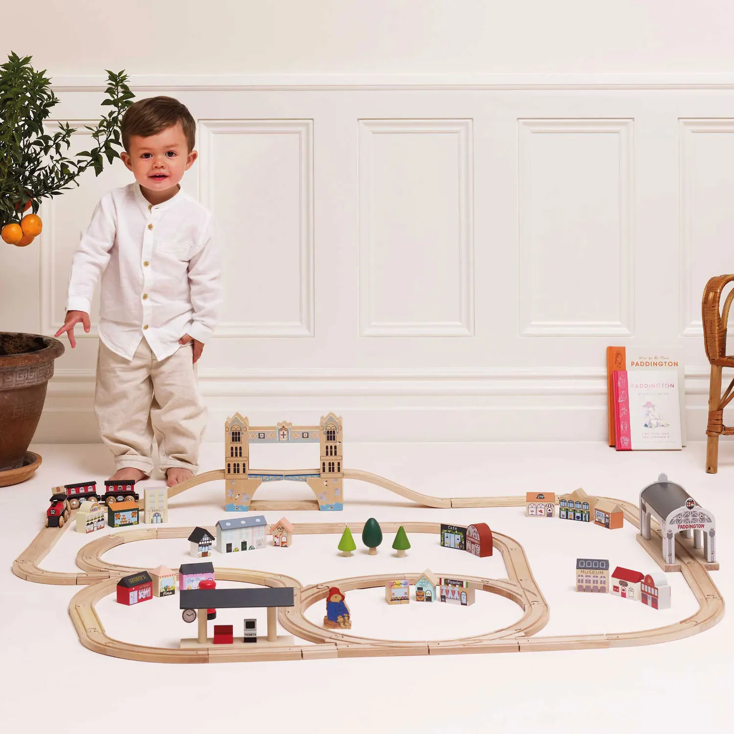 Paddington Wooden Train Set