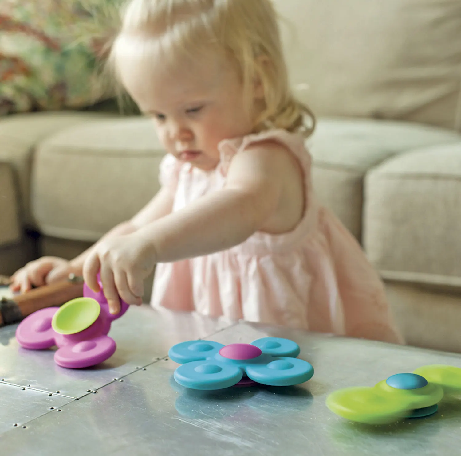 Squigz mit Drehelementen NEU! / Whirly Squigz NEW!-TOMY