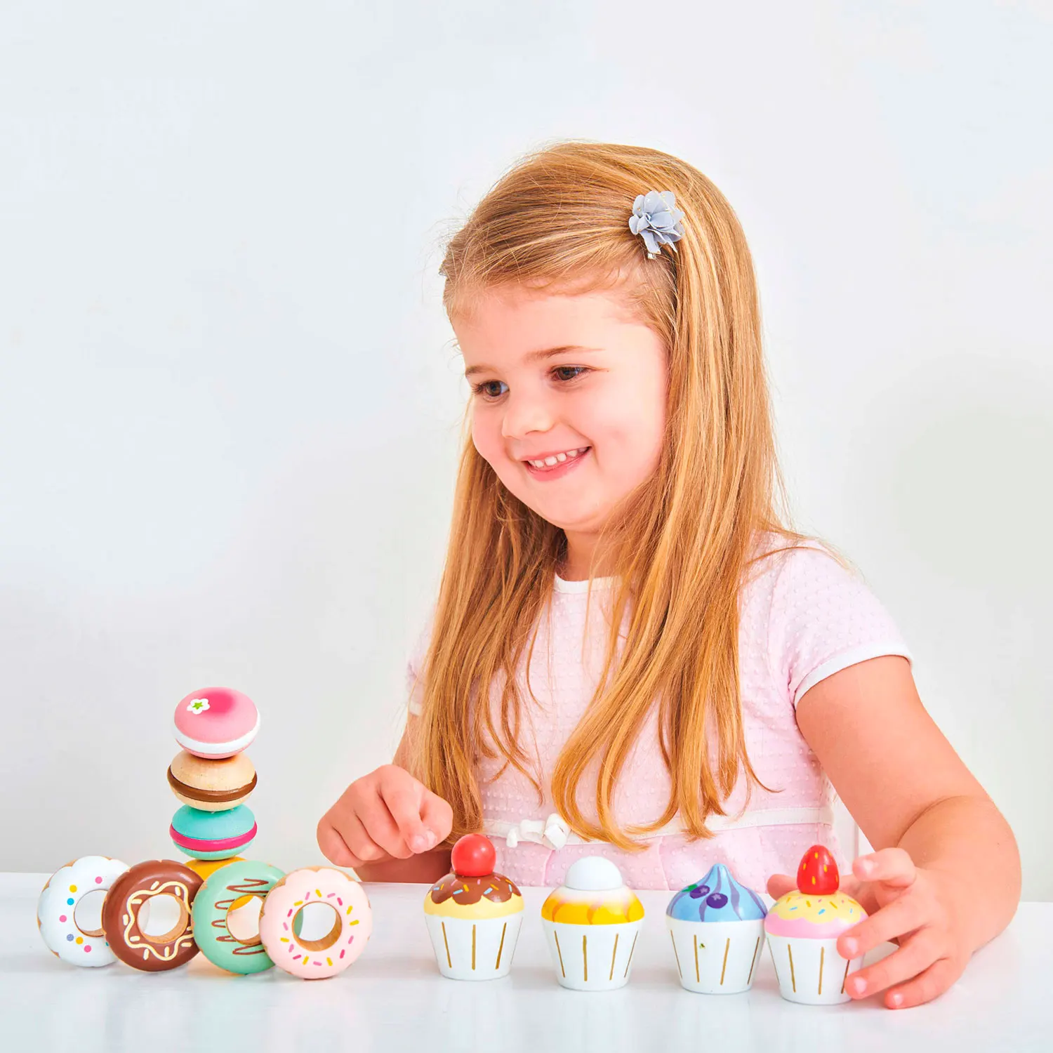 Cupcakes / Wooden Cupcake Play Food Set-Le Toy Van (LTV)