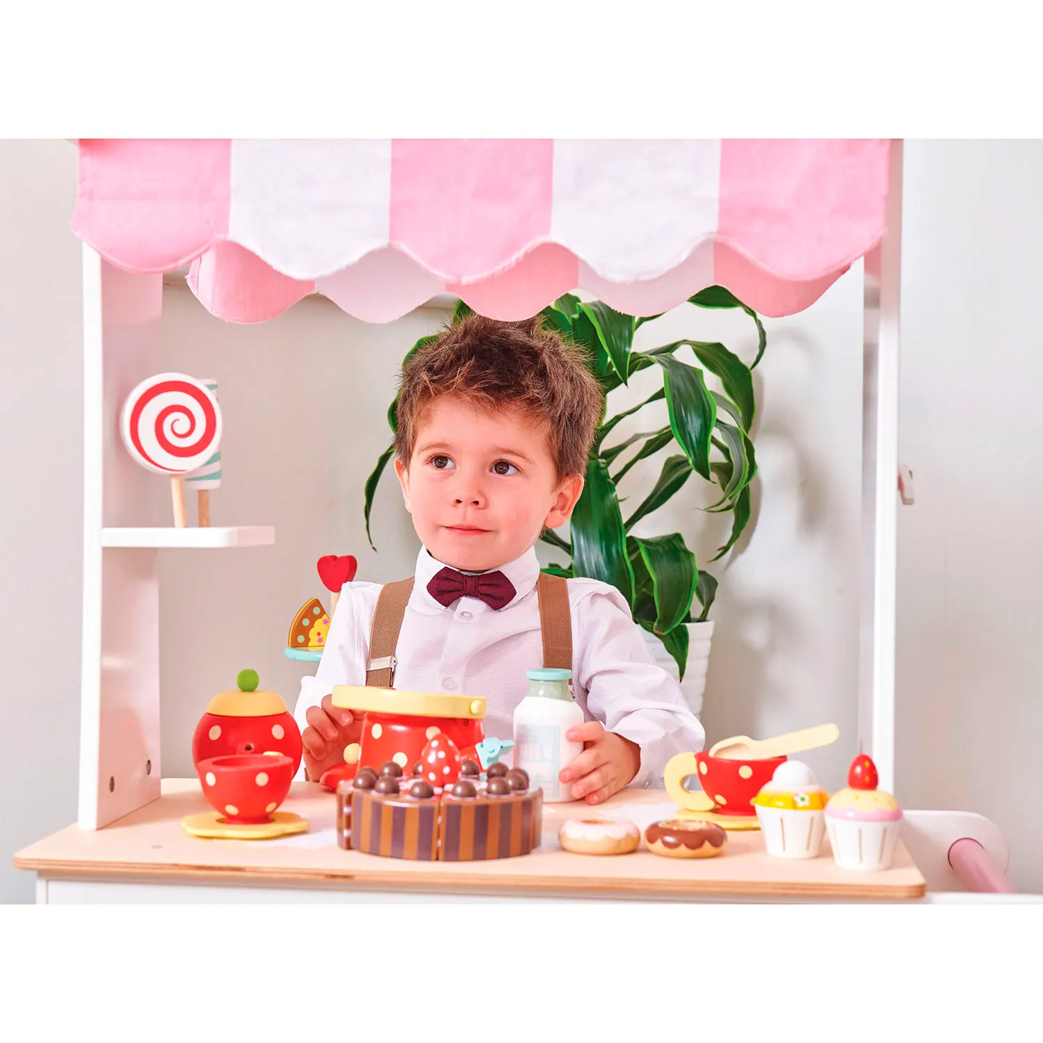 Tee- & Süßigkeitenwagen / Tea & Treats Trolley Market Stall-Le Toy Van (LTV)