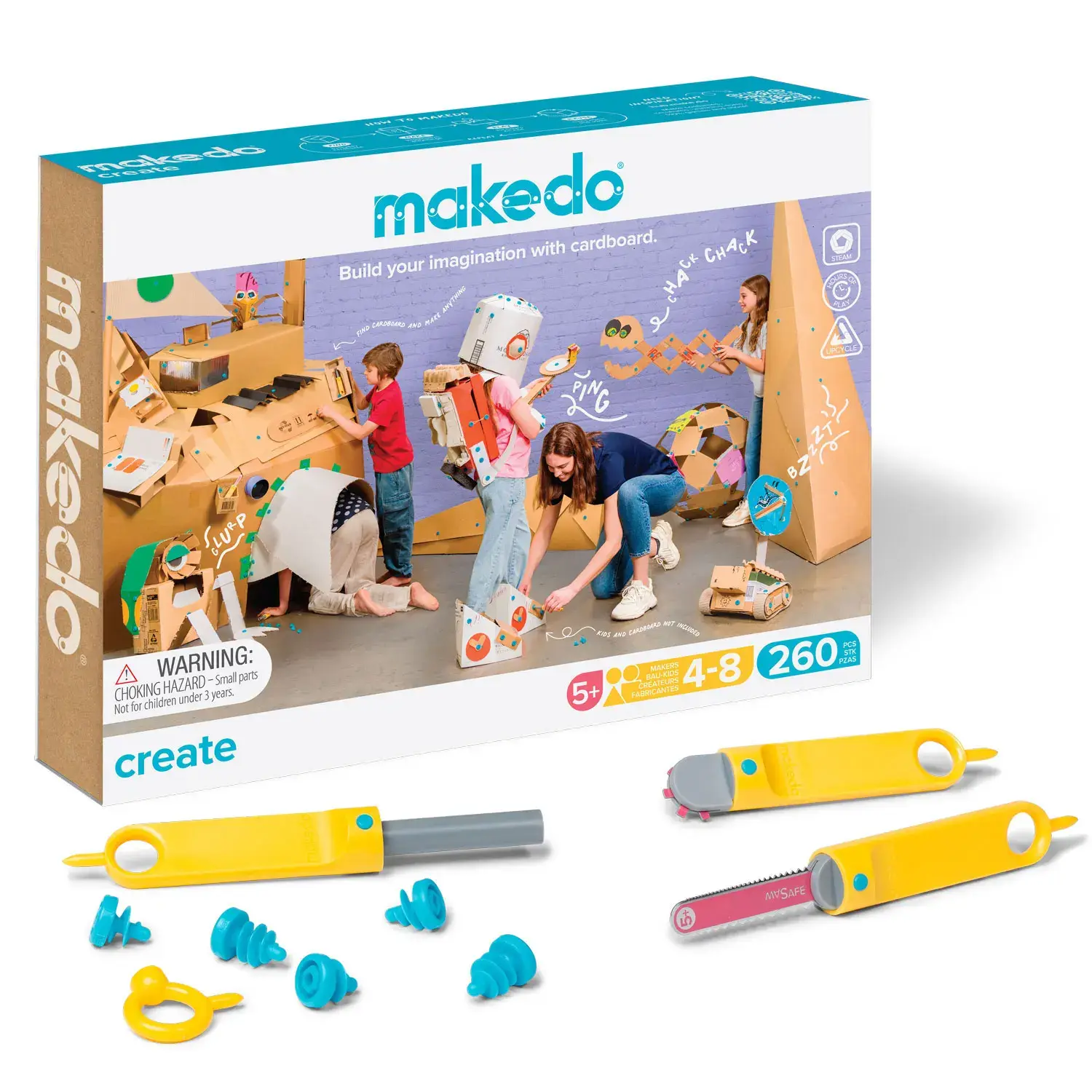 Makedo - Create Kit - Kartonbau Werkzeugset