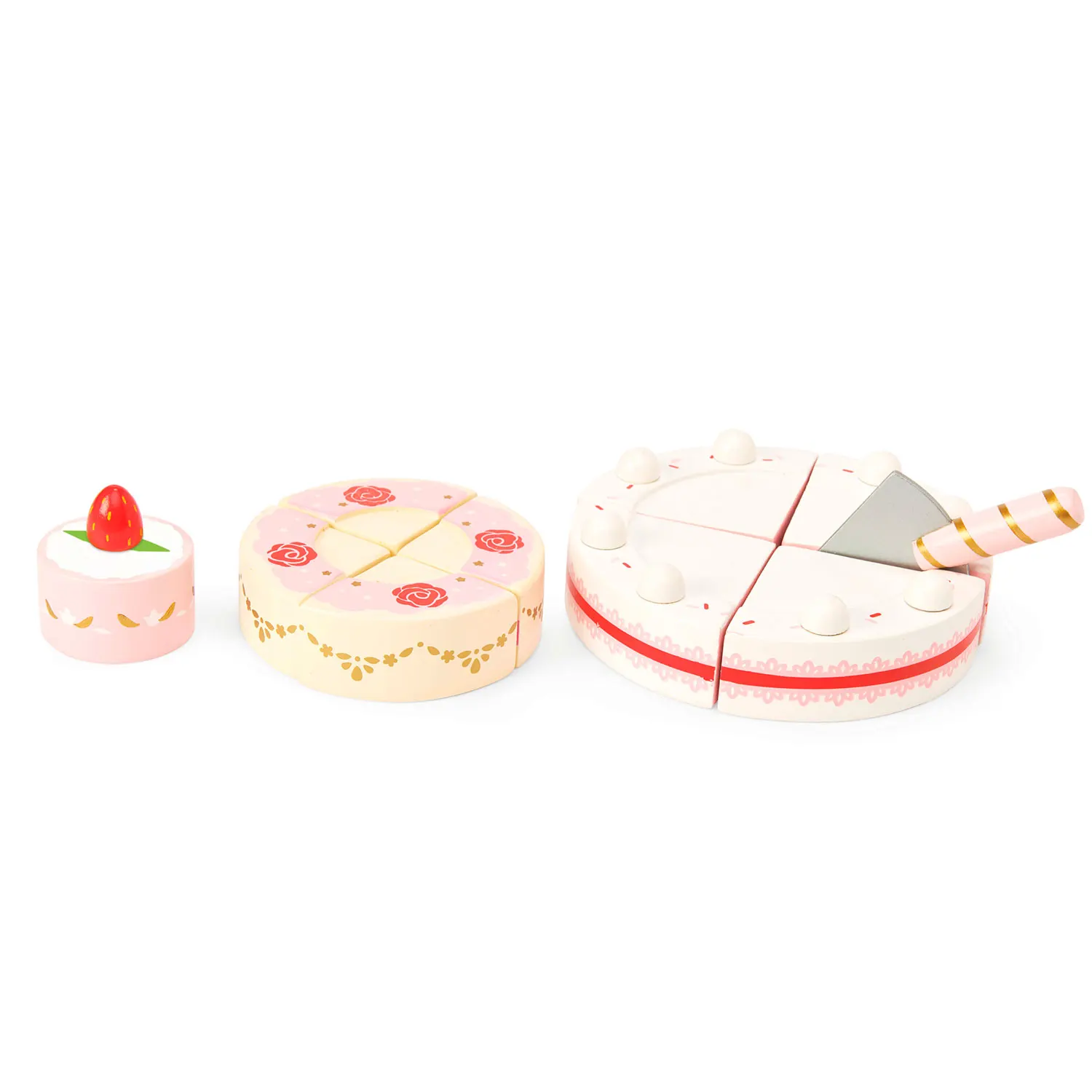 Hochzeitstorte mit Erdbeeren / Sliceable Wedding Cake-Le Toy Van (LTV)