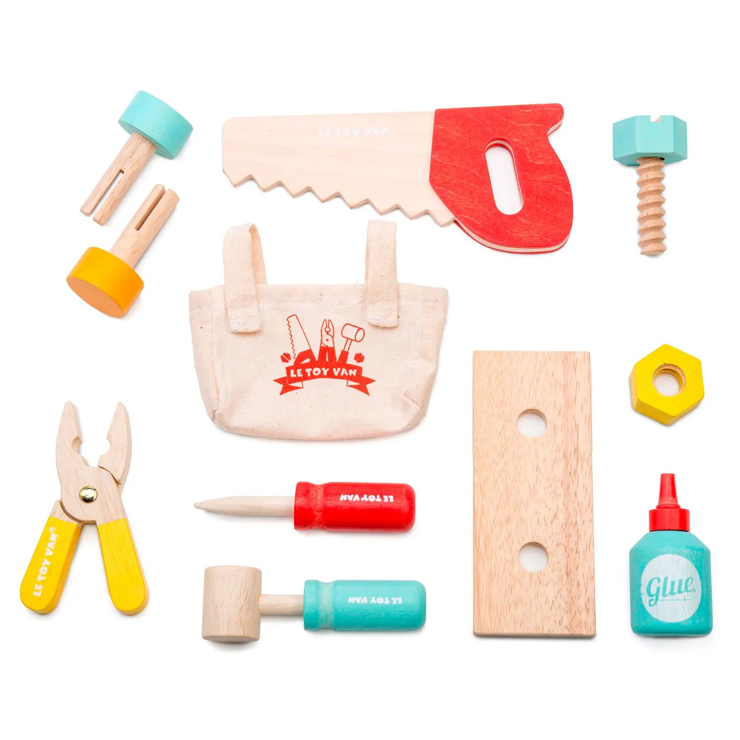 Werkzeugkasten / Tool Box & Wooden Tools-Le Toy Van (LTV)