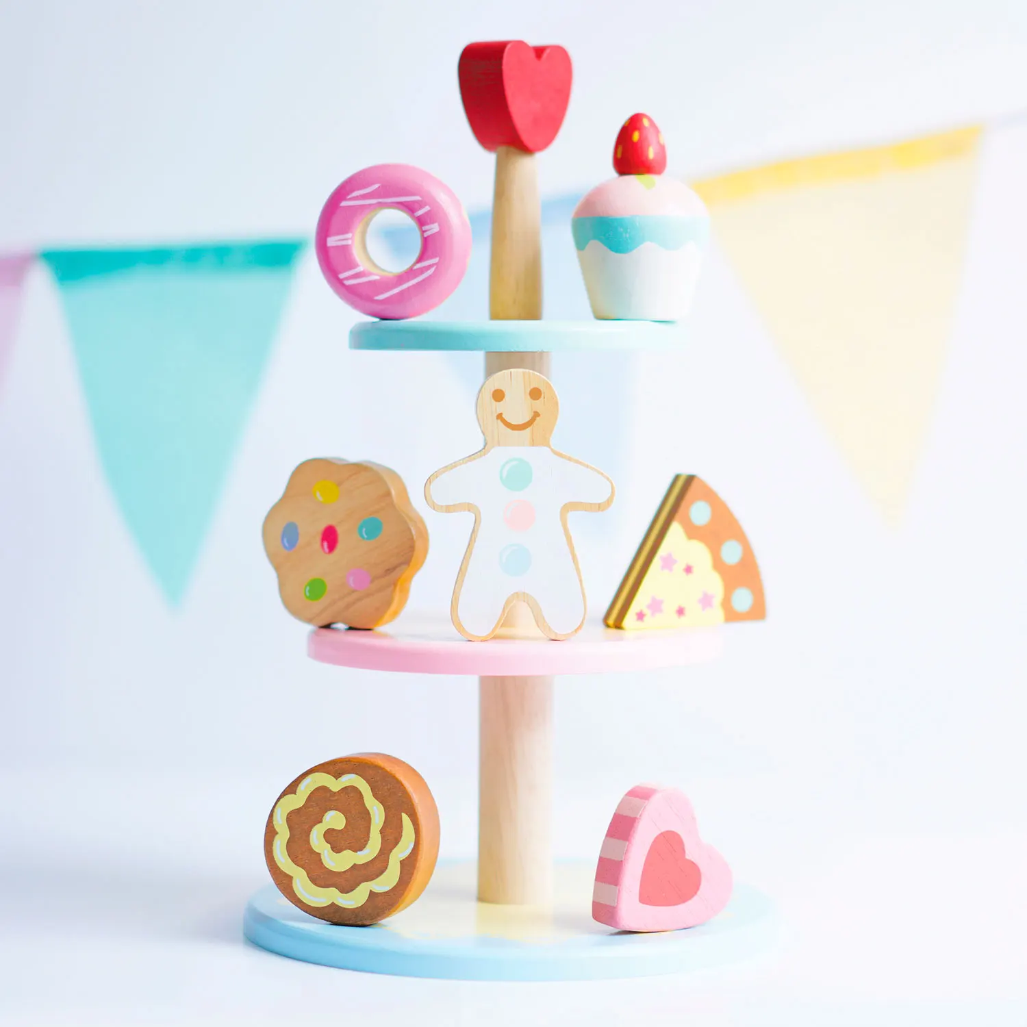 Kuchenständer / Three Tier Cake Stand-Le Toy Van (LTV)