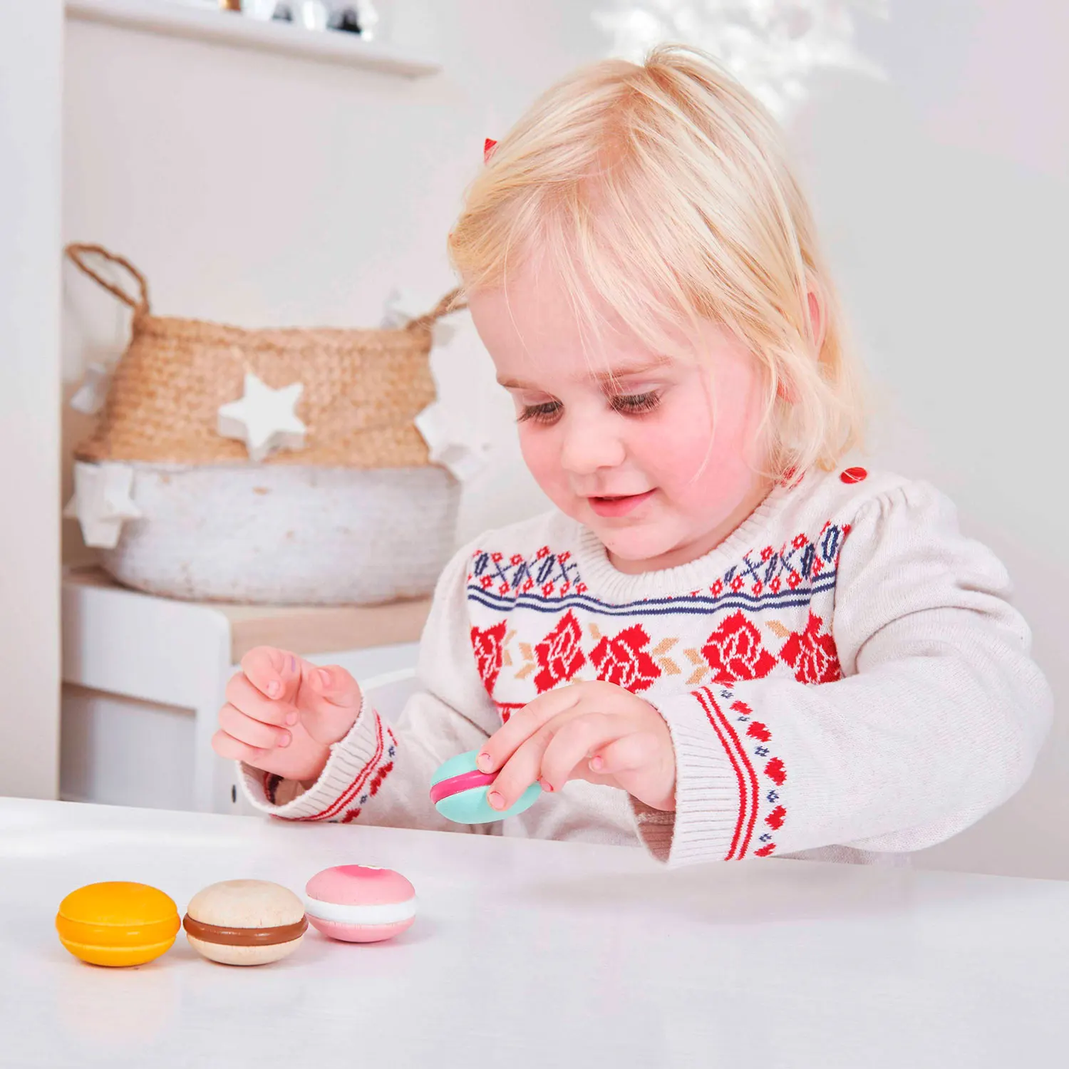 Macarons Wooden Macaron Play Food Set-Le Toy Van (LTV)