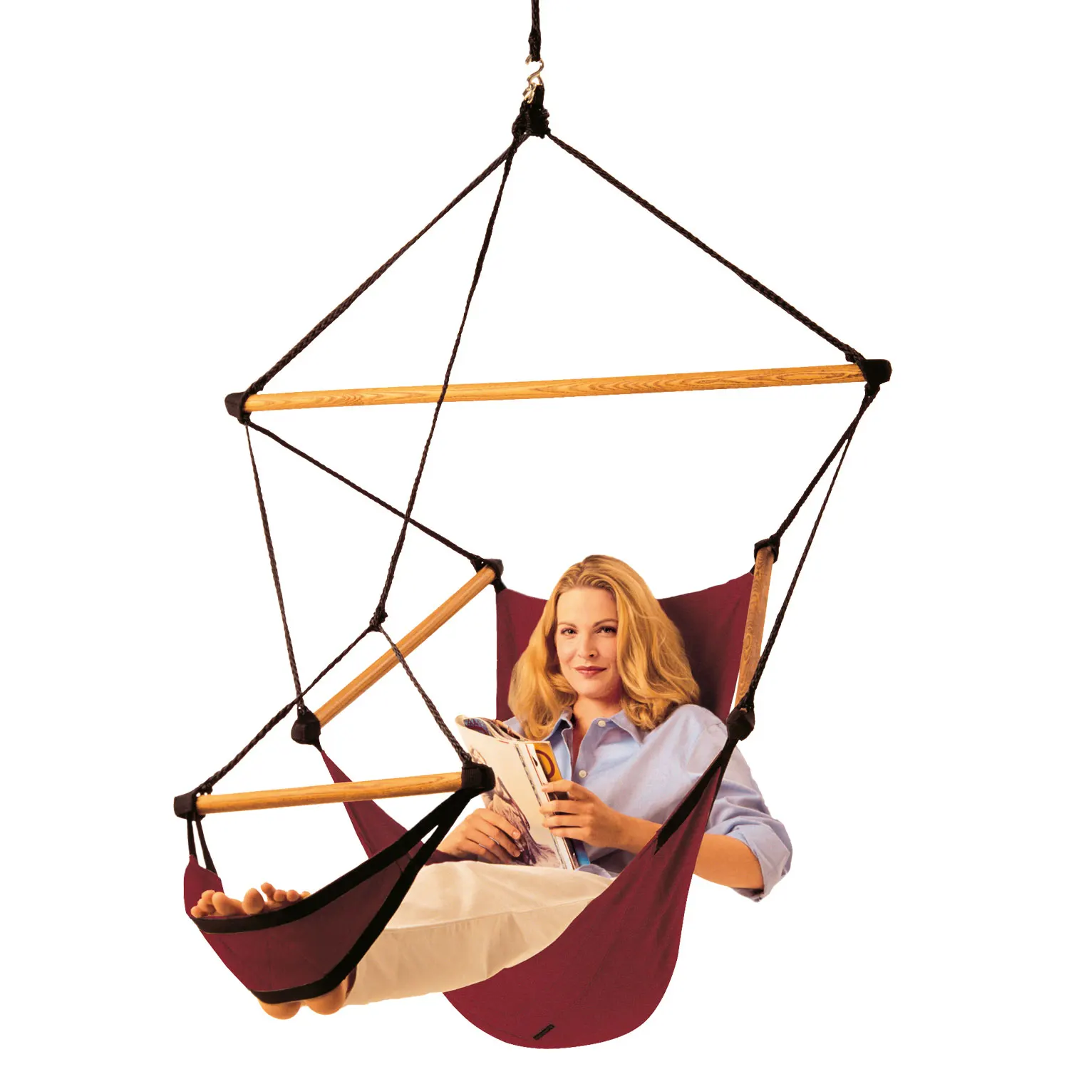 Sky-Chair - burgunderrot / Sky-Chair Cotton - burgundy-SKY Chair®