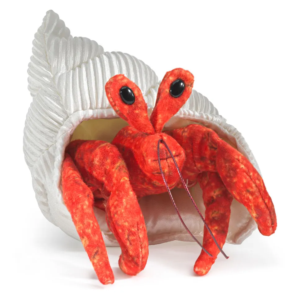 Mini Einsiedlerkrebs / Mini Hermit Crab-Folkmanis® Puppets