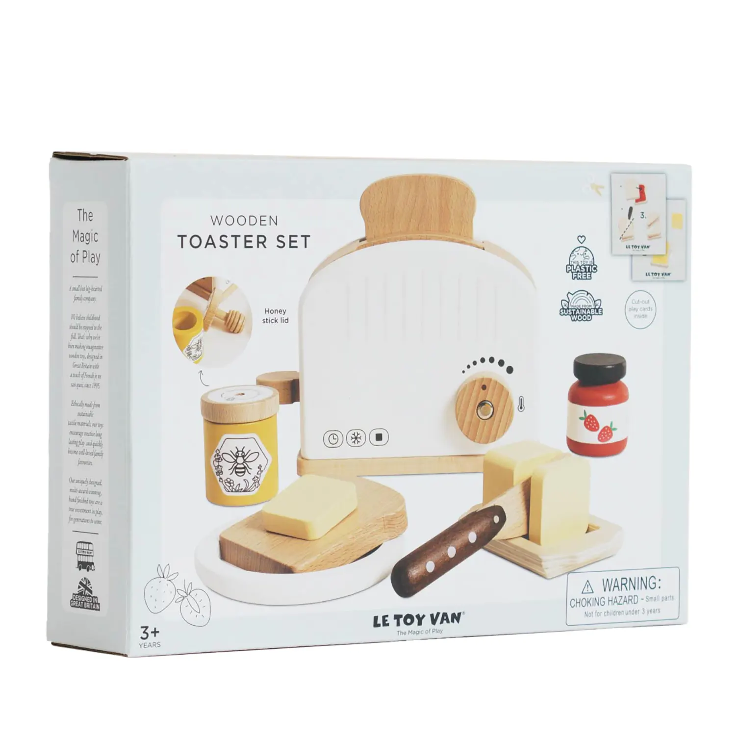 Pop-up Toaster and Breakfast Set (New Look)-Le Toy Van (LTV)