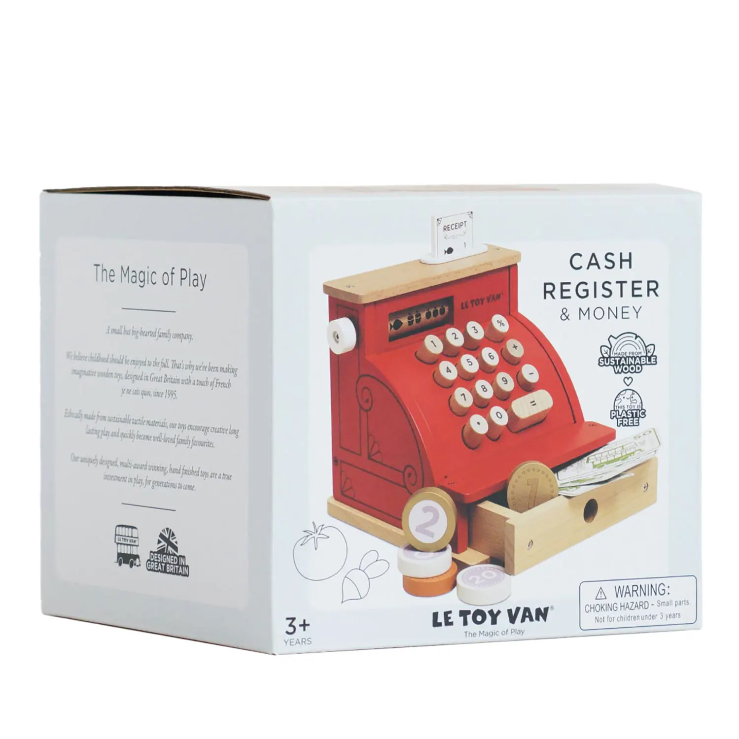 Registrierkasse / Shop Till - Cash Register & Money-Le Toy Van (LTV)
