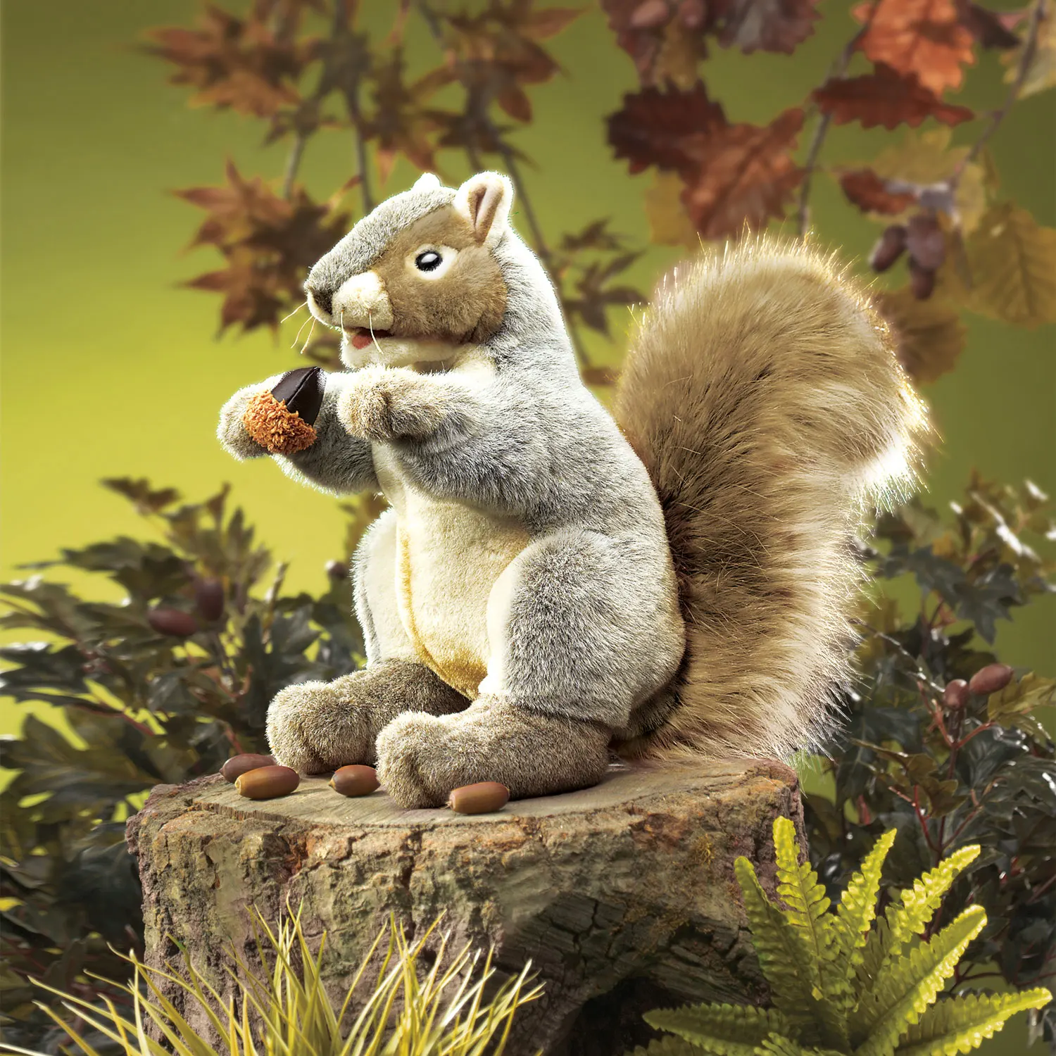 Graues Eichhörnchen / Grey Squirrel-Folkmanis® Puppets