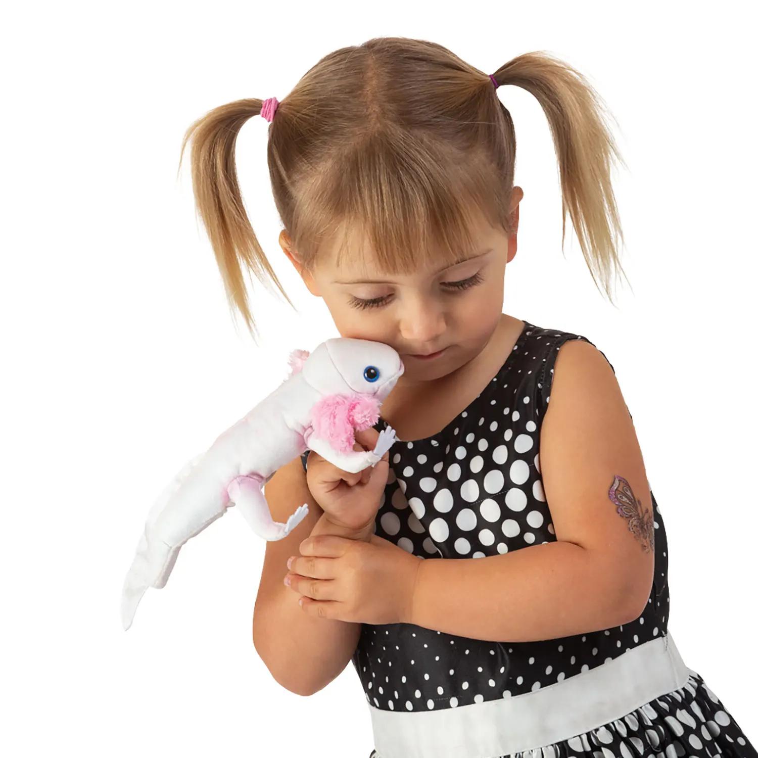 mexikanischer Schwanzlurch / Axolotl-Folkmanis® Puppets