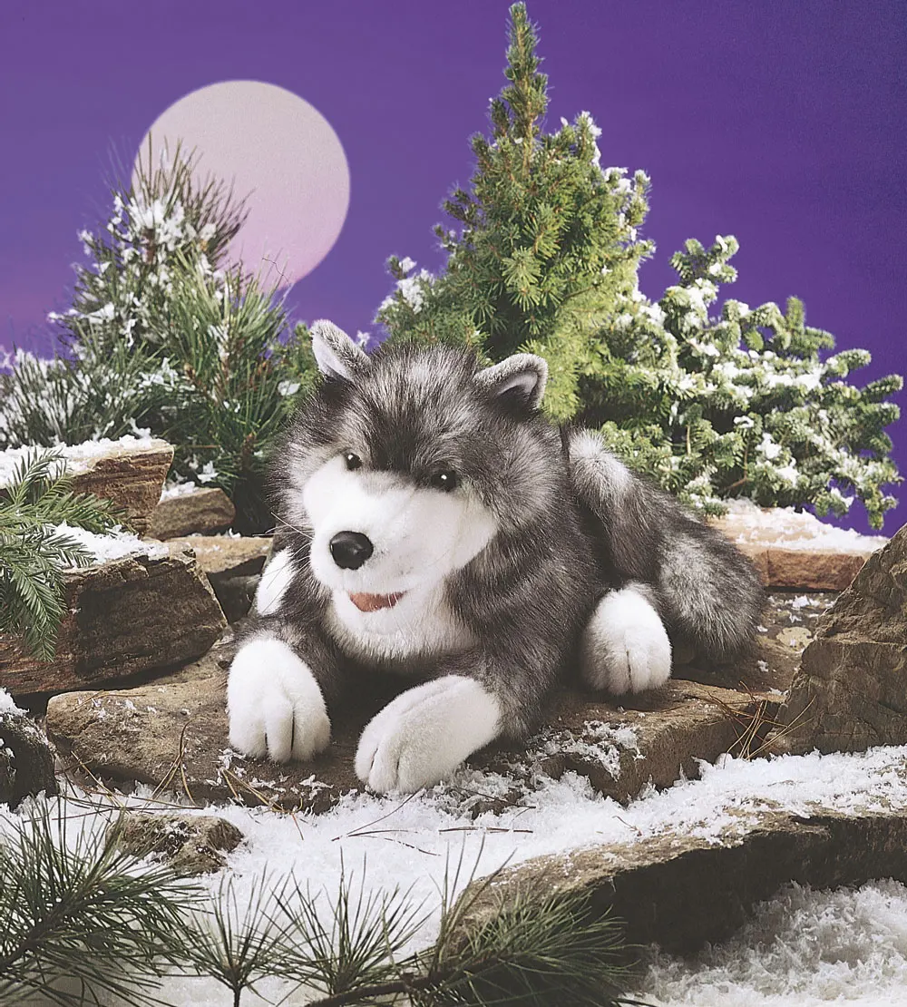 Polarwolf / Timber Wolf-Folkmanis® Puppets