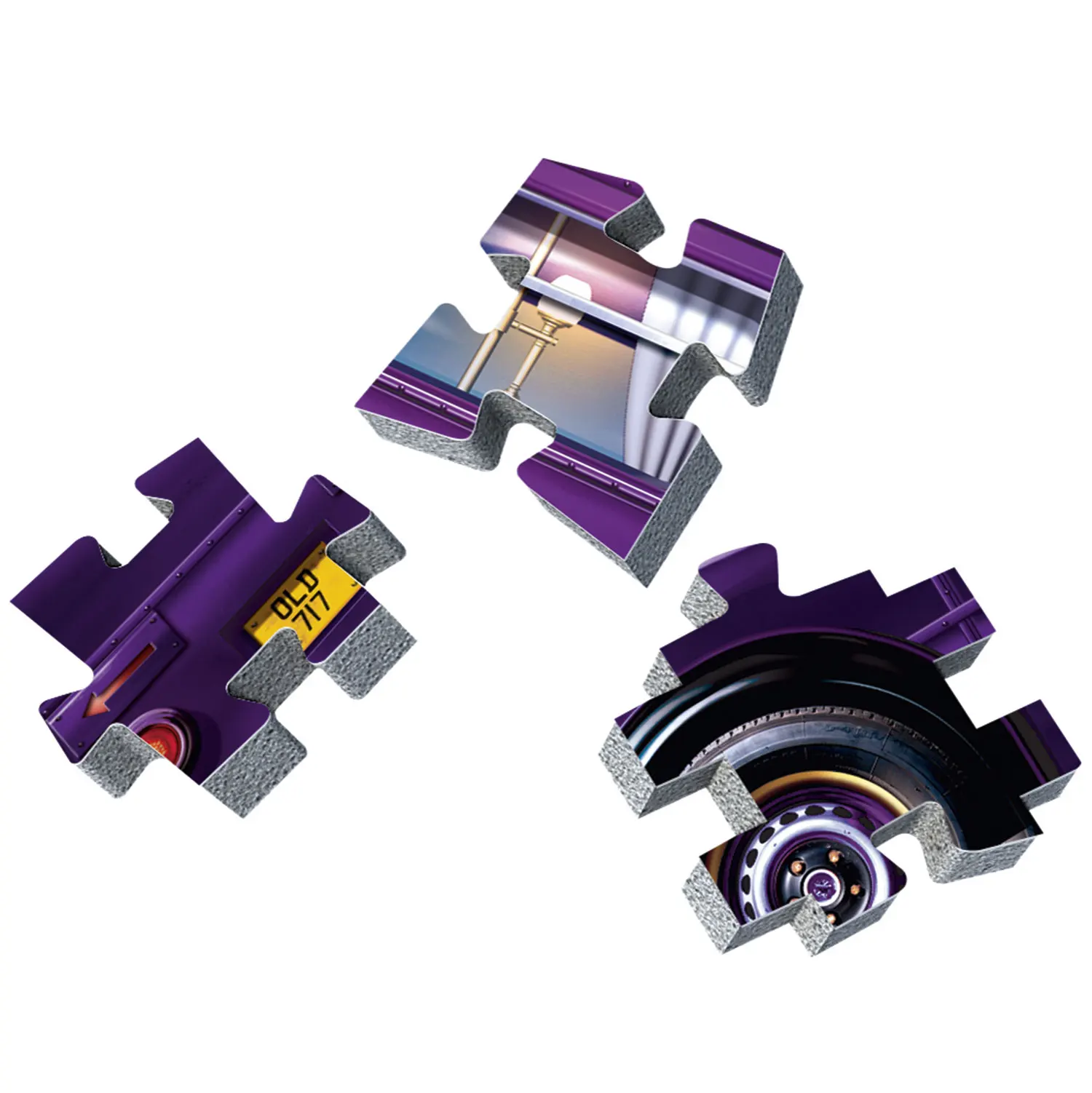 Der fahrende Ritter Harry Potter/ The Knight Bus 280 pcs. 3D-Puzzle-Wrebbit-3D Puzzles