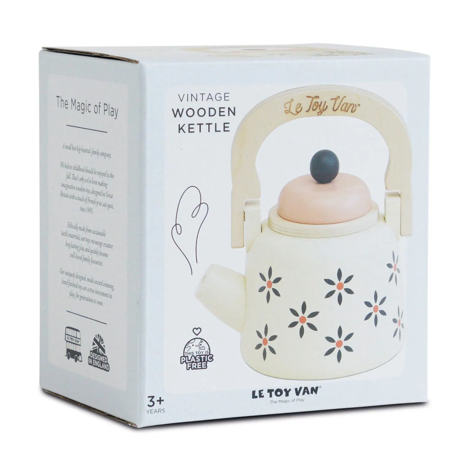 Wasserkessel / Vintage Wooden Kettle (New Look)-Le Toy Van (LTV)