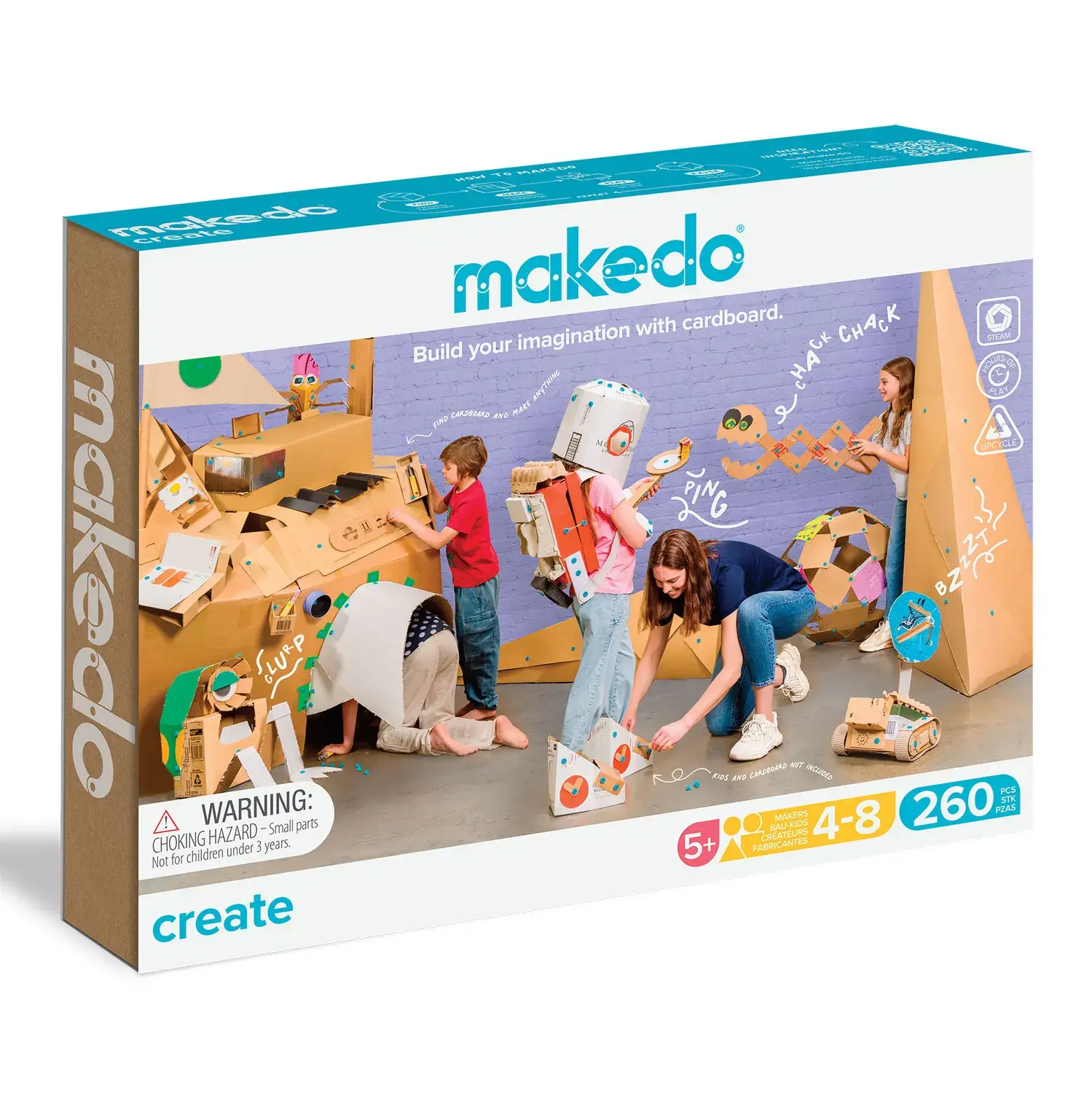 Makedo - Create Kit - Kartonbau Werkzeugset