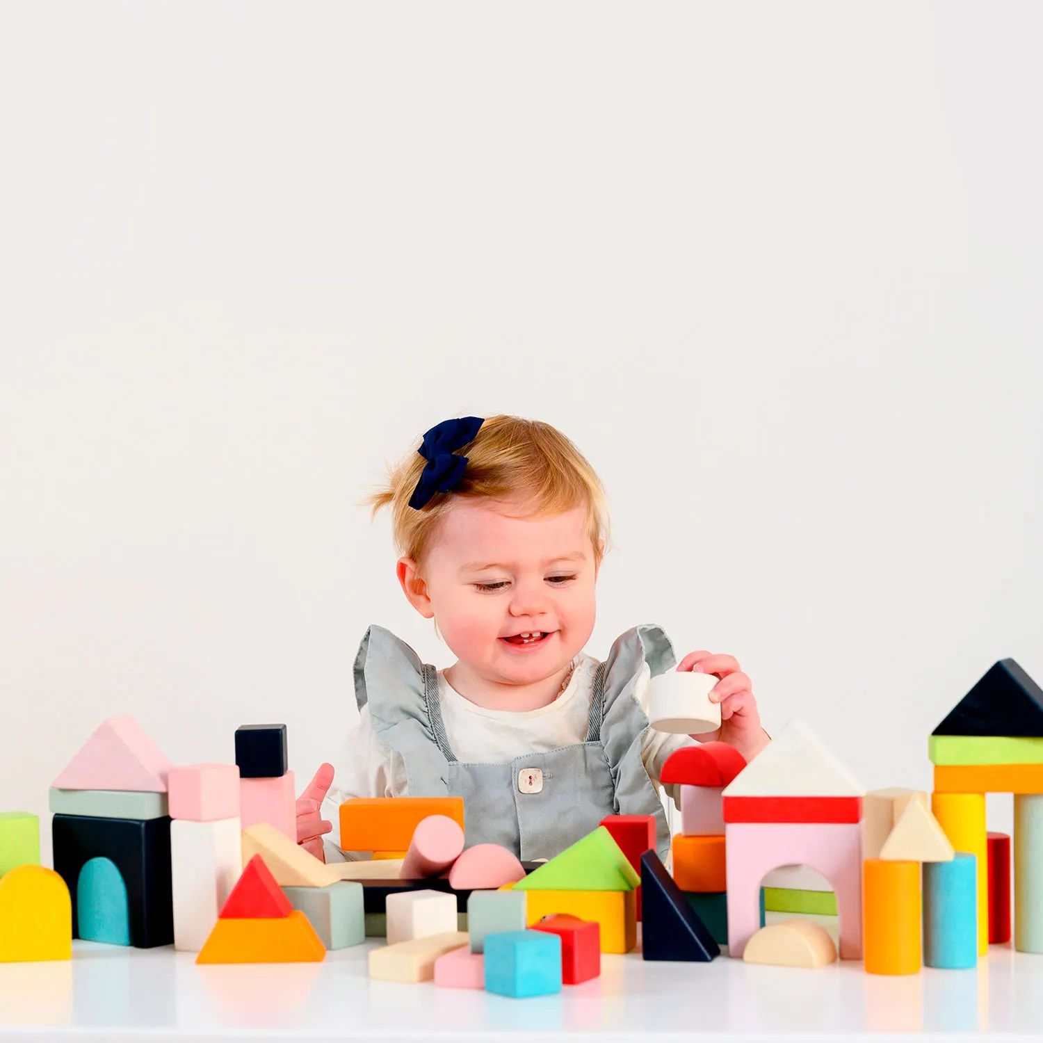 Bausteine & Tasche / Colourful Building Blocks & Bag - 60 piece-Le Toy Van (LTV)