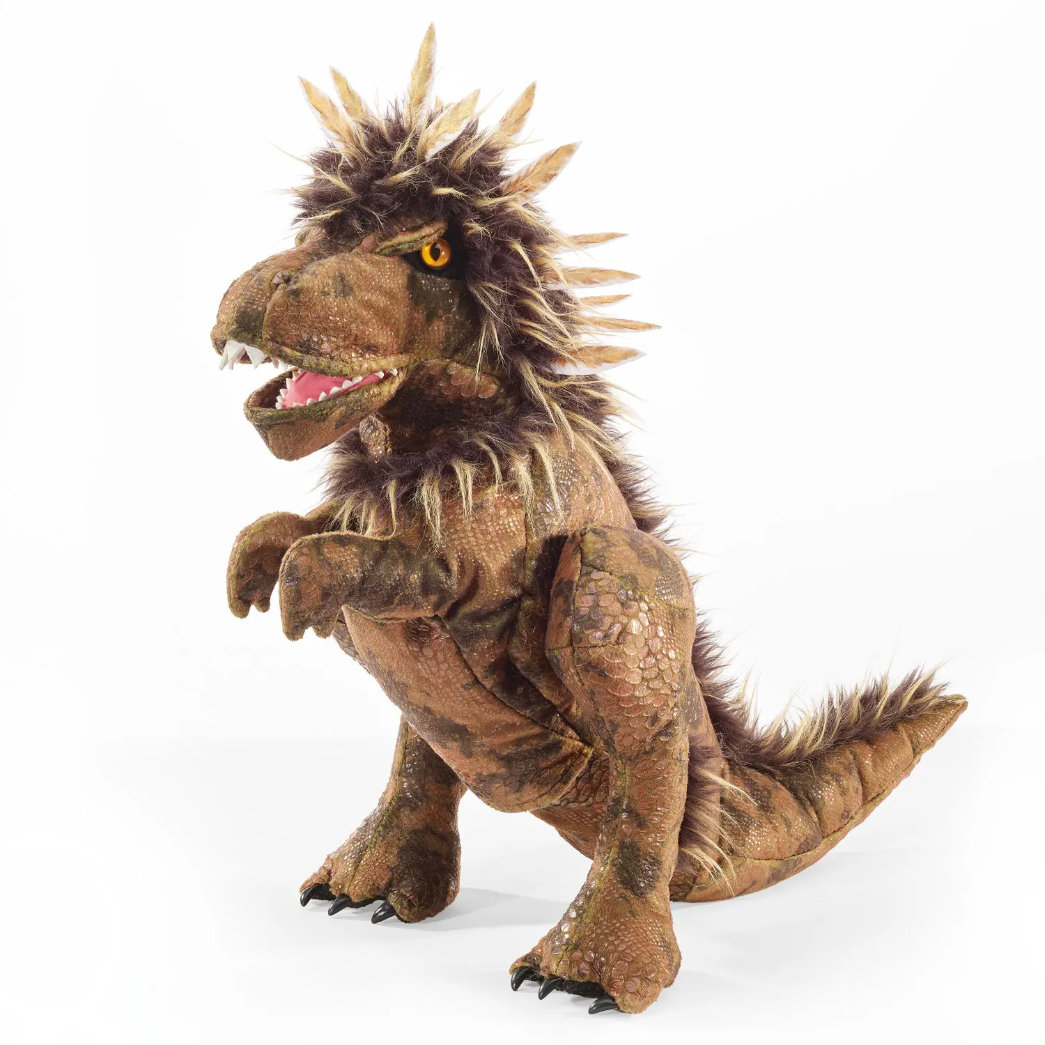 Feathered Tyrannosaurus Rex / TREX mit Federn-Folkmanis® Handpuppen