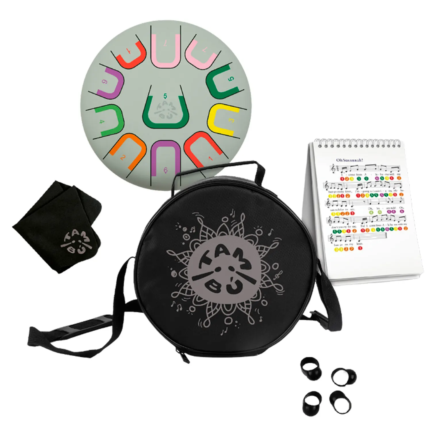 Tambu+ 10"/25 cm - Earth Harmony (Green)