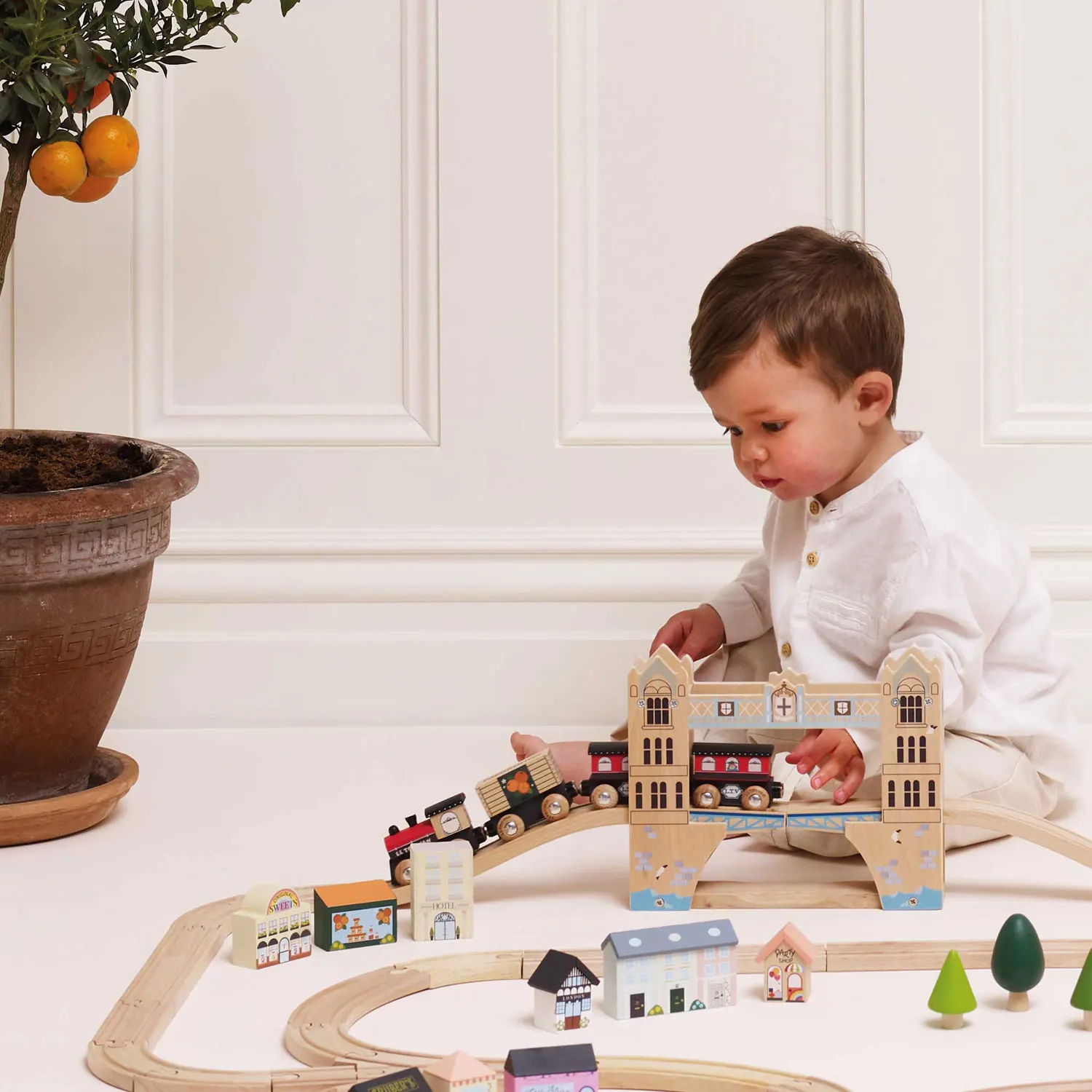 Paddington Wooden Train Set