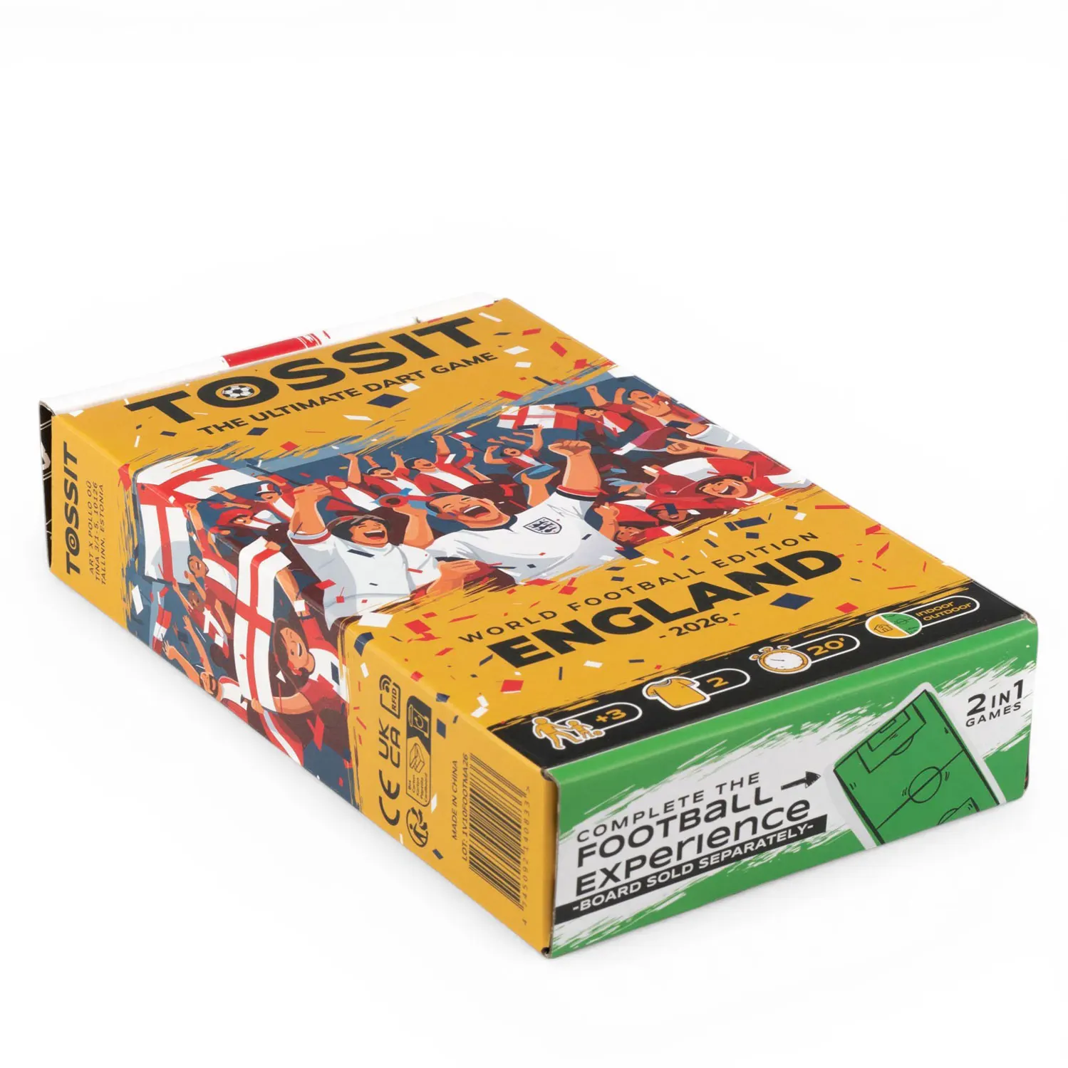 ENGLAND - TOSSIT Starter Pack - World Football Edition-TOSSIT®