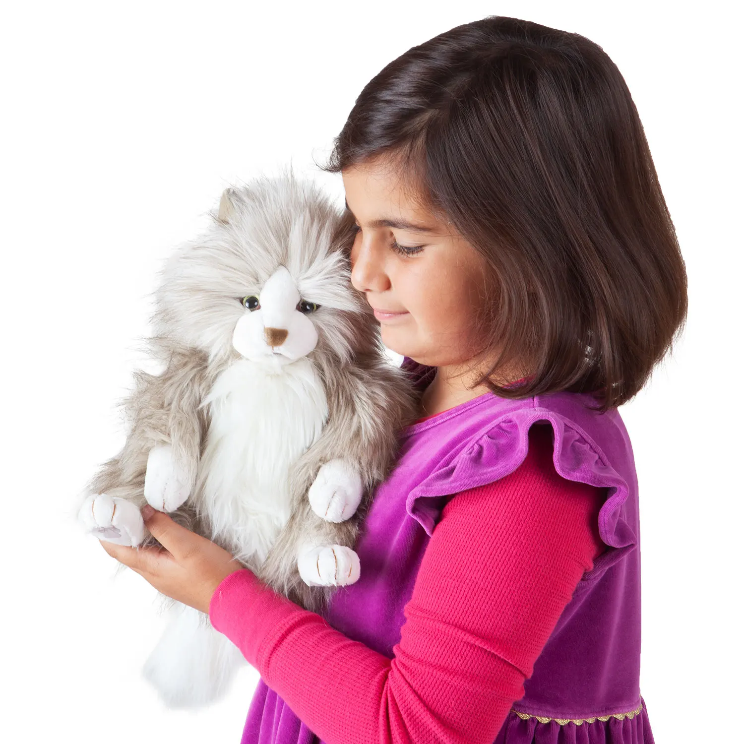 Pummelige Katze / Fluffy Cat-Folkmanis® Puppets